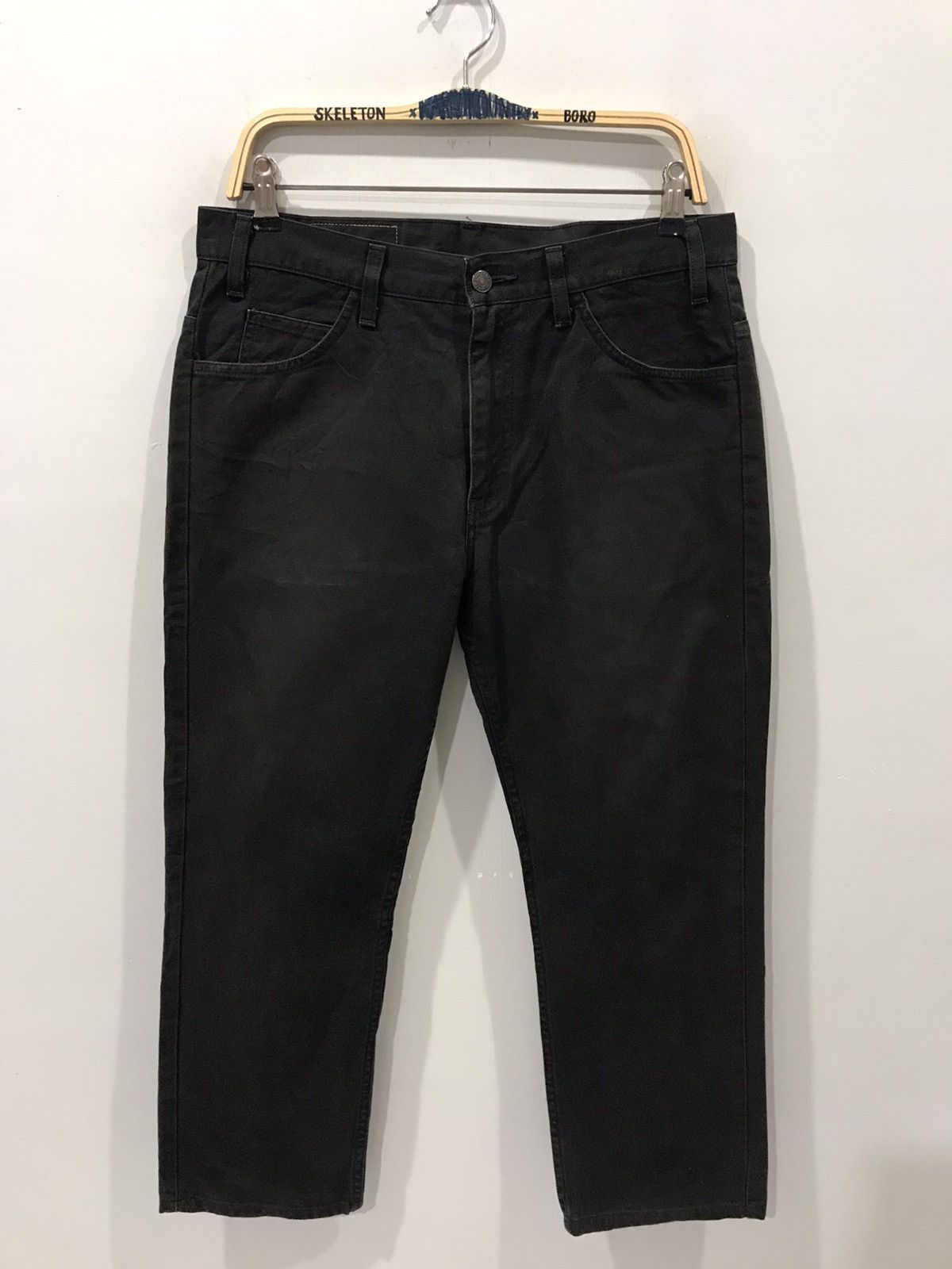 Levi's Levis 519 Black Jeans Size US 33 - 1 Thumbnail
