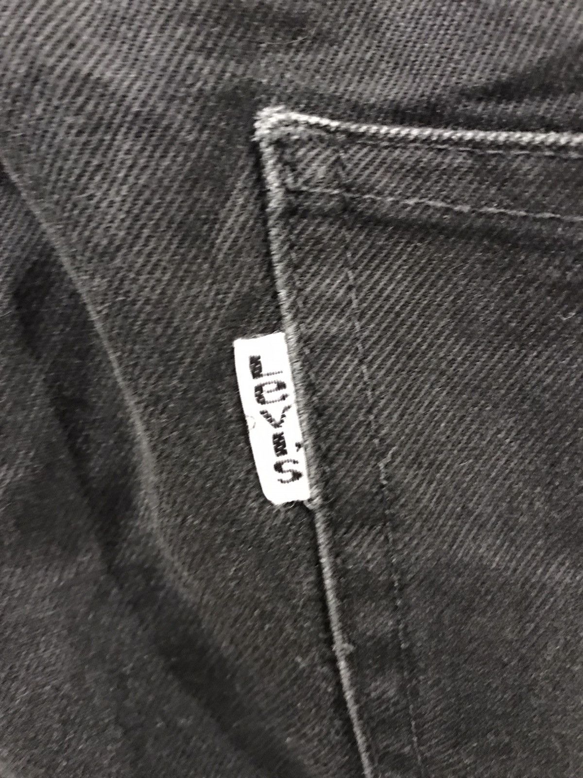 Levi's Levis 519 Black Jeans Size US 33 - 6 Thumbnail