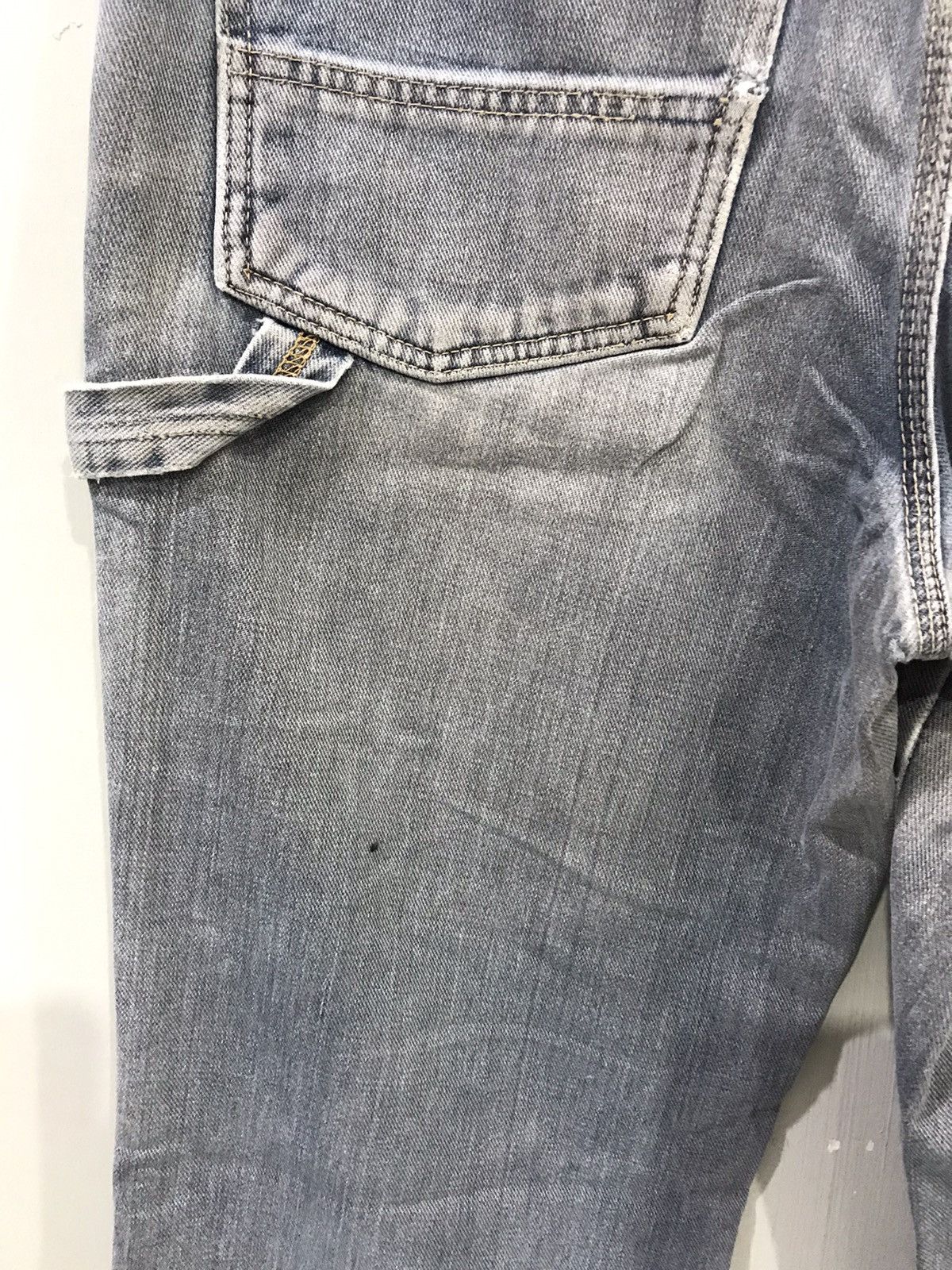 Big John × Japanese Brand × Vintage Vintage BIG JOHN Double Knee Very Rare Biker Denim Size US 30 / EU 46 - 11 Thumbnail