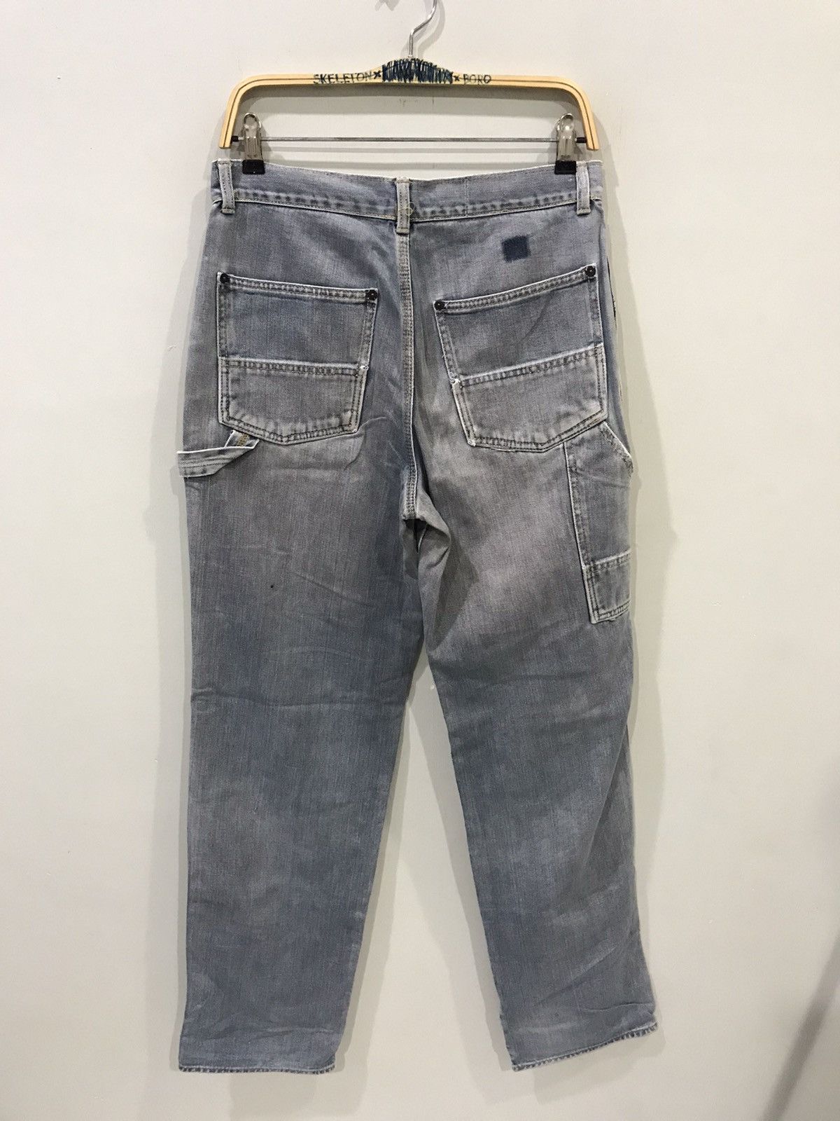Big John × Japanese Brand × Vintage Vintage BIG JOHN Double Knee Very Rare Biker Denim Size US 30 / EU 46 - 7 Thumbnail
