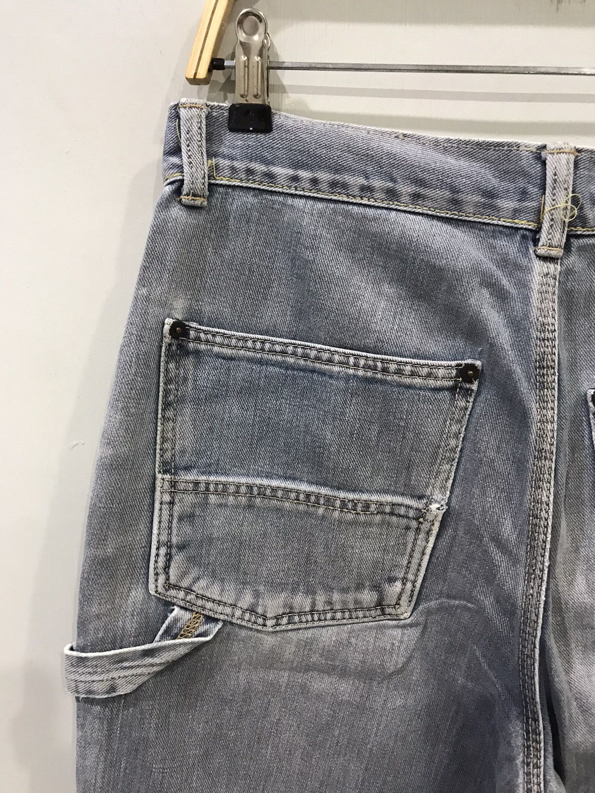 Big John × Japanese Brand × Vintage Vintage BIG JOHN Double Knee Very Rare Biker Denim Size US 30 / EU 46 - 9 Thumbnail