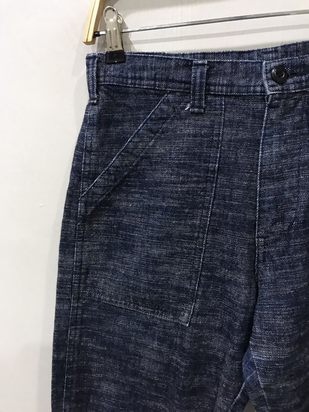 Global Work × Indigo Global Work Japan Indigo Baker Pant Size US 28 / EU 44 - 3 Thumbnail