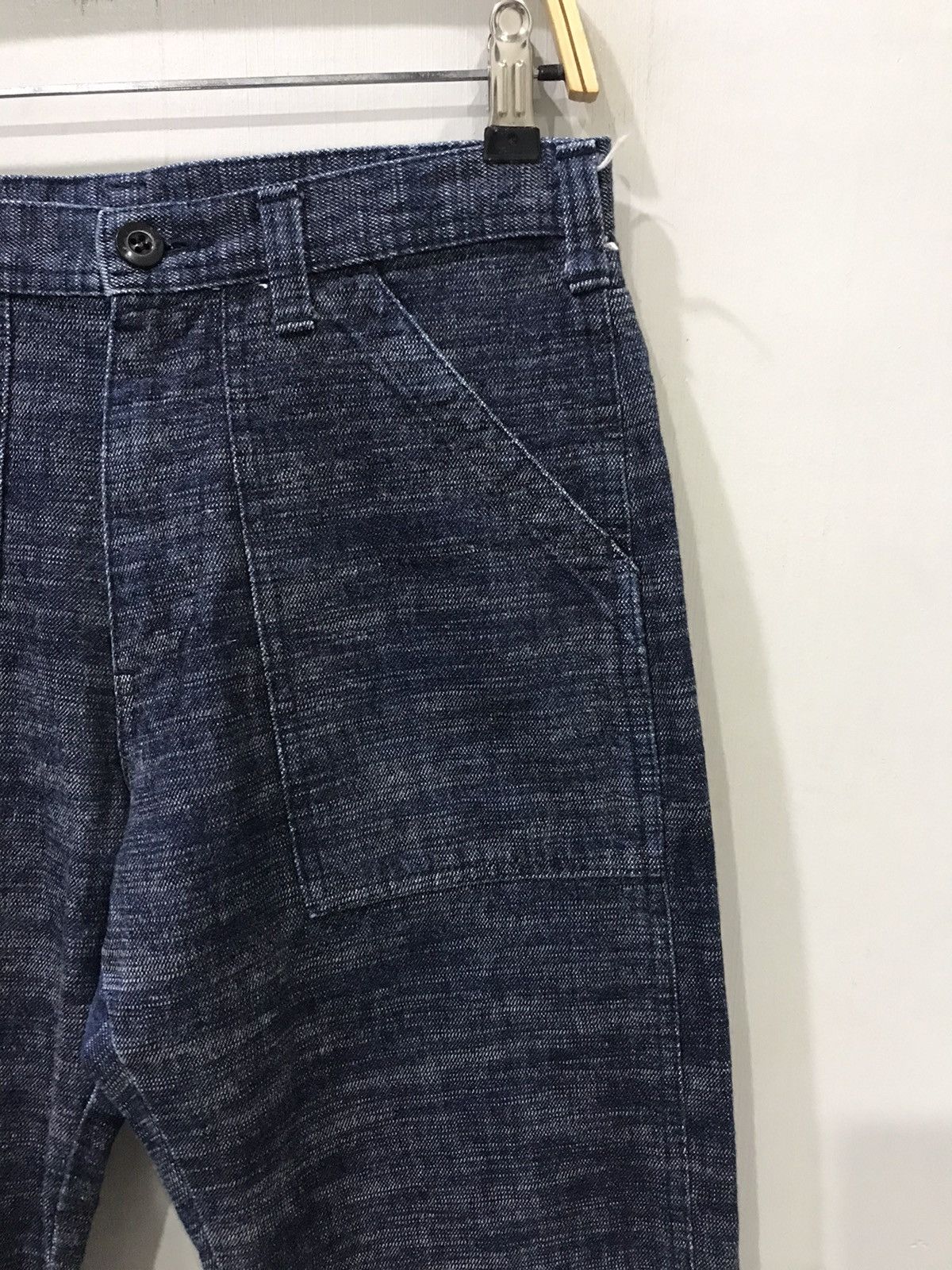 Global Work × Indigo Global Work Japan Indigo Baker Pant Size US 28 / EU 44 - 2 Thumbnail
