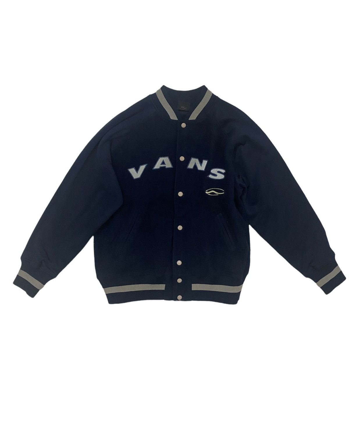 Vans 🔥Vintage🔥 Vans Reflect Logo Zipper Jacket Size US M / EU 48-50 / 2 - 1 Thumbnail