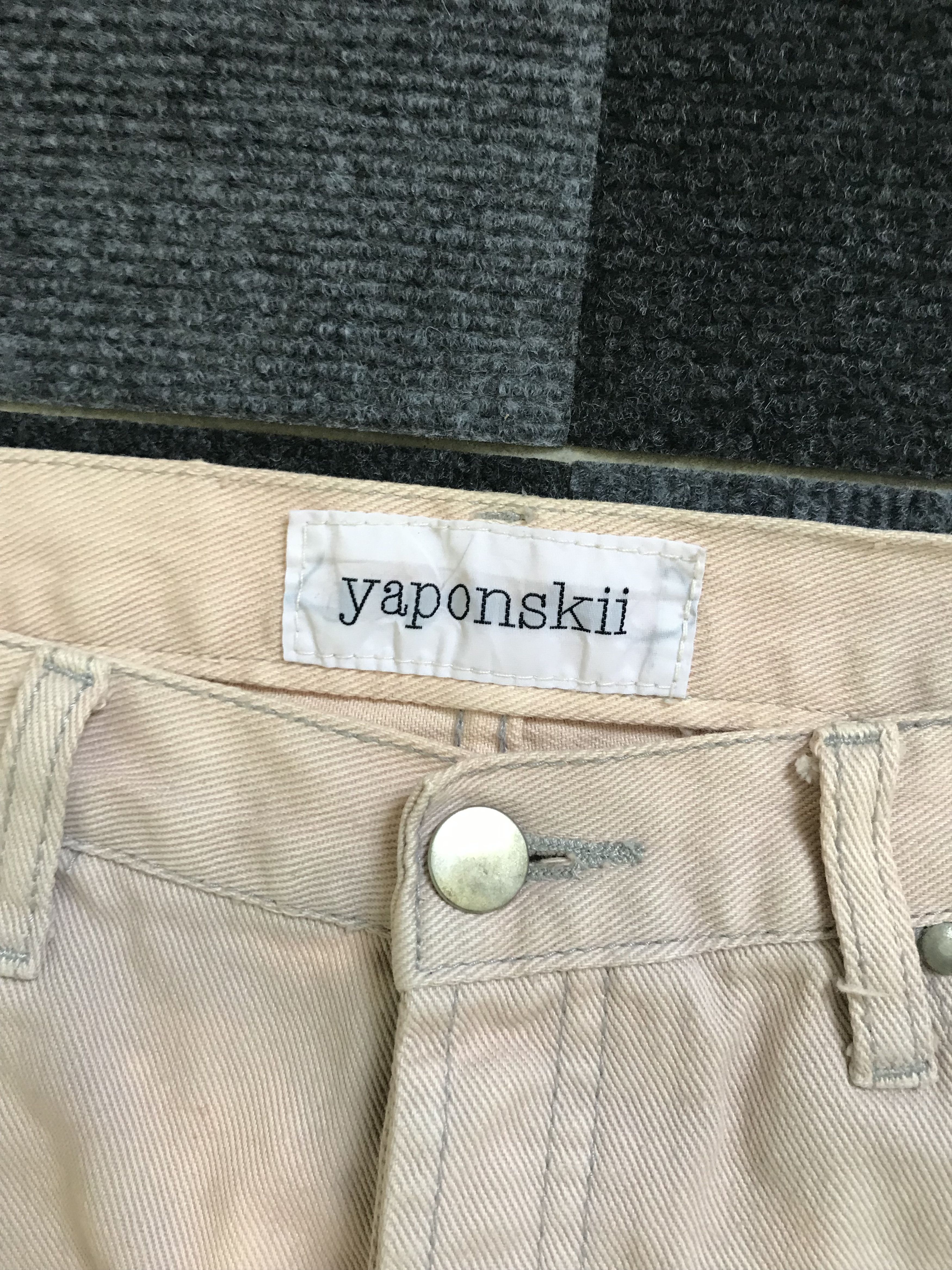 Japanese Brand D83 yaponskii Japan SuperDistressed Acid Patchwork Jeans Size US 34 / EU 50 - 7 Thumbnail