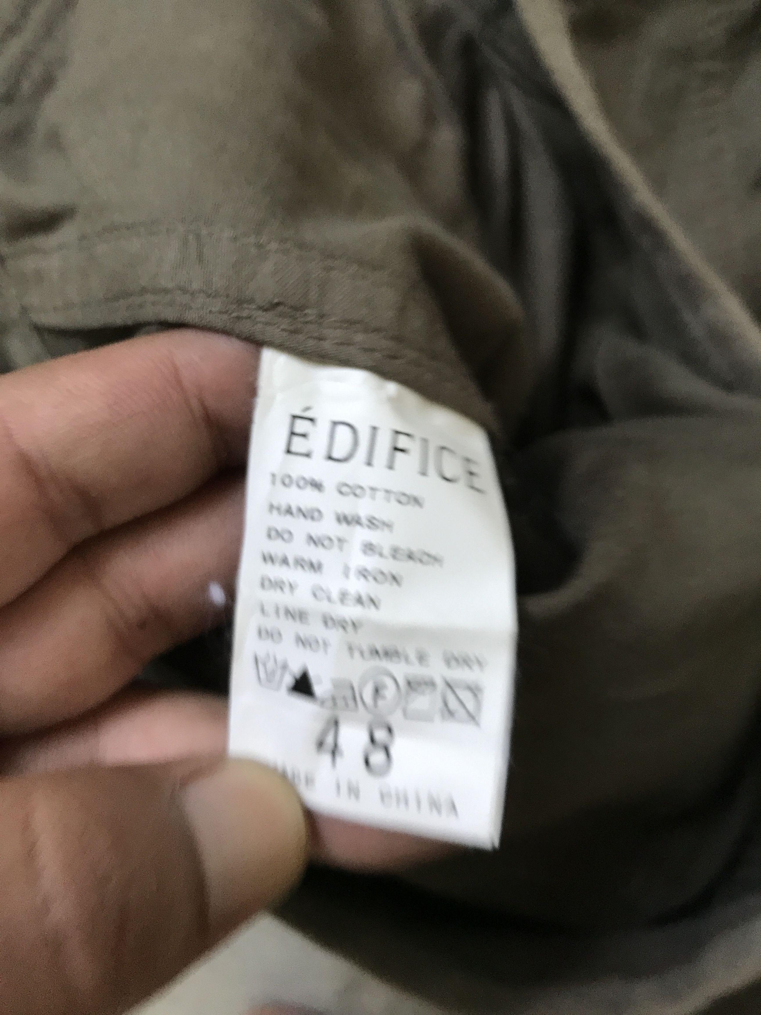 Edifice Japan CP90 EDIFICE Japan Military Style Cargo Pant Size US 33 - 13 Thumbnail