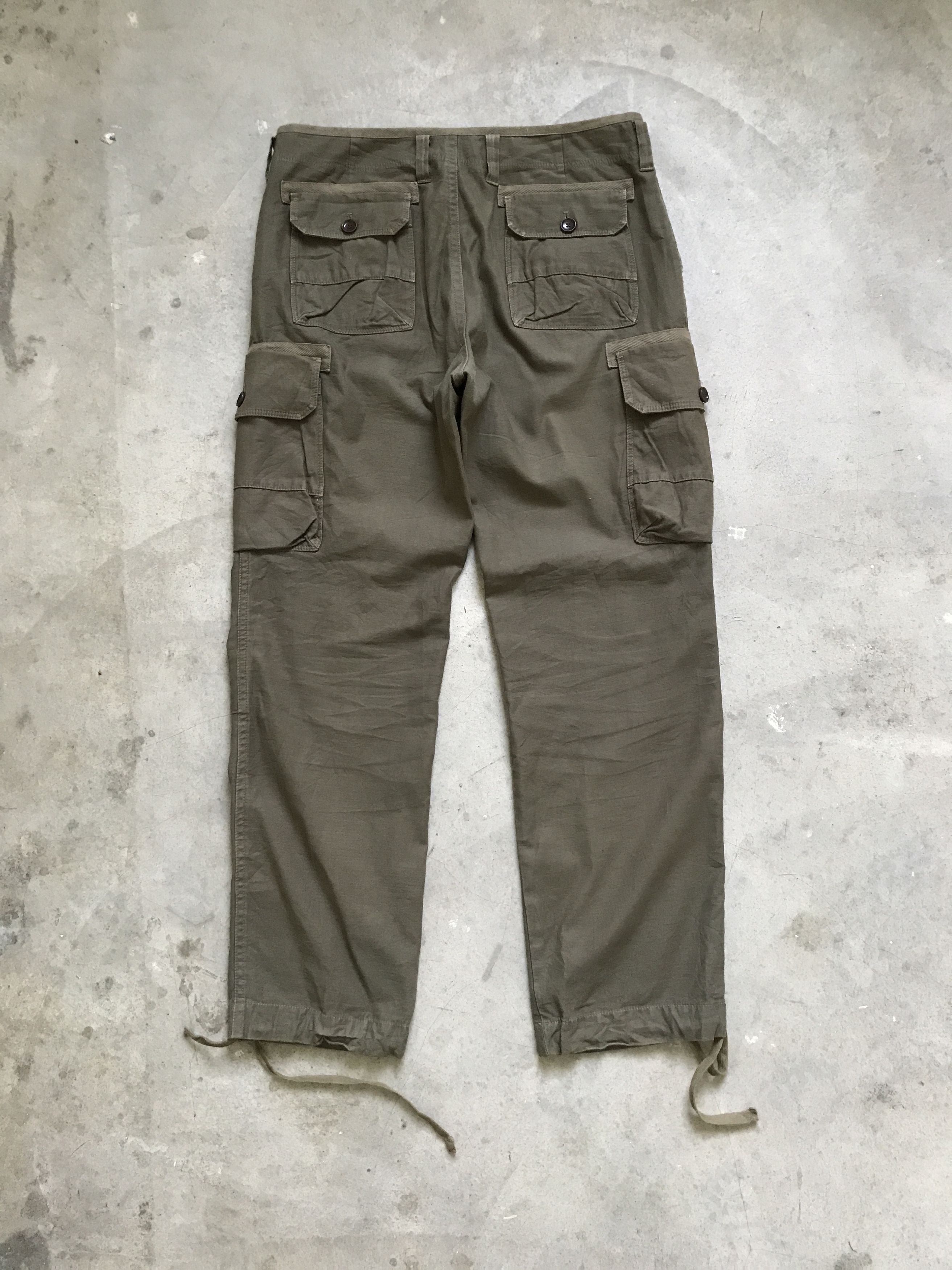 Edifice Japan CP90 EDIFICE Japan Military Style Cargo Pant Size US 33 - 7 Thumbnail