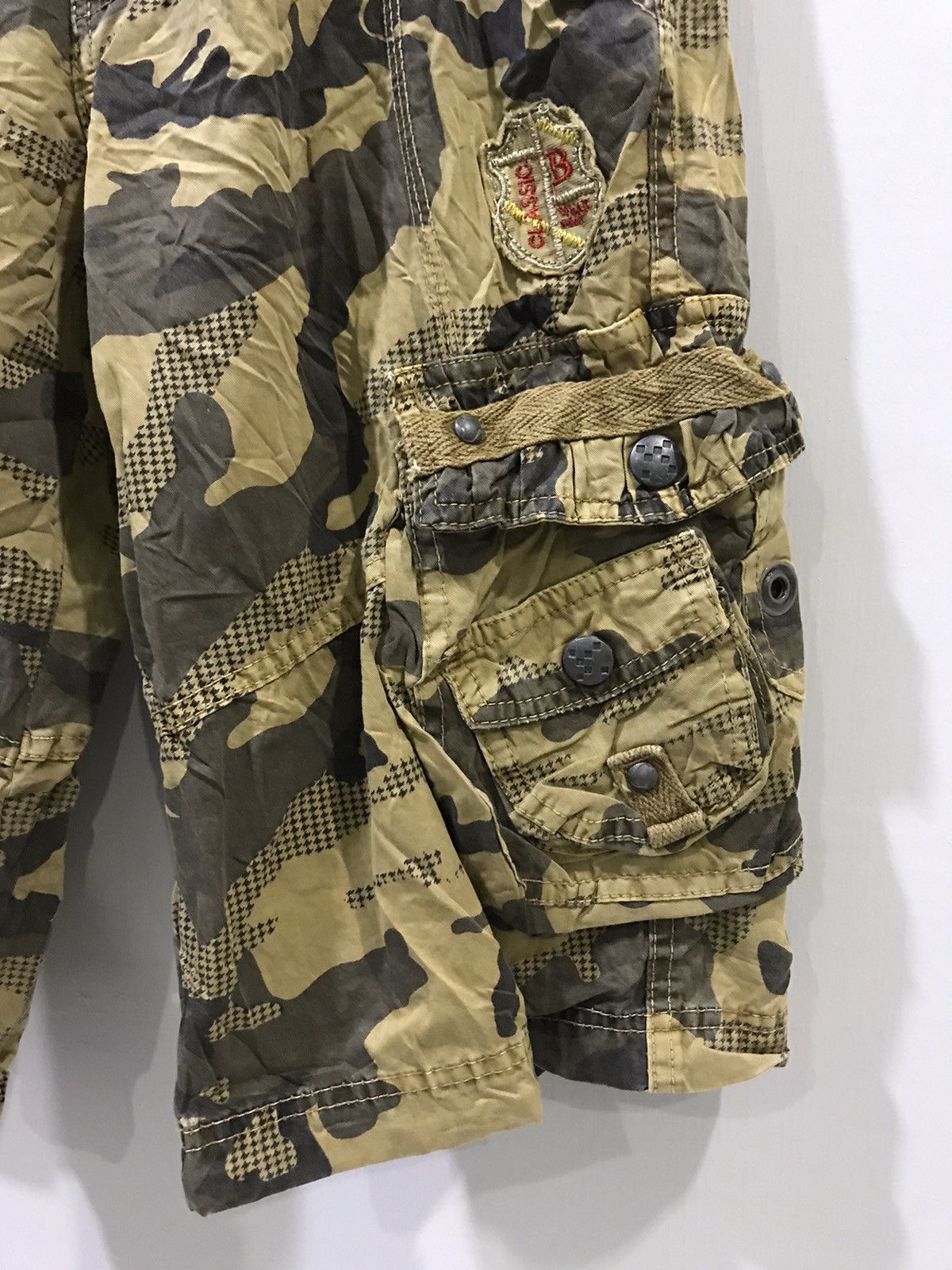 Other JUNYEJEANS Yellow Camo Military Multipockets Short Size US 30 / EU 46 - 4 Thumbnail