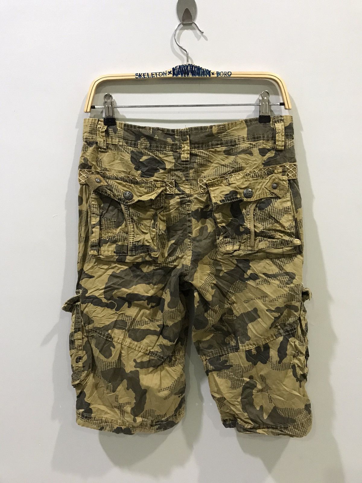 Other JUNYEJEANS Yellow Camo Military Multipockets Short Size US 30 / EU 46 - 7 Thumbnail