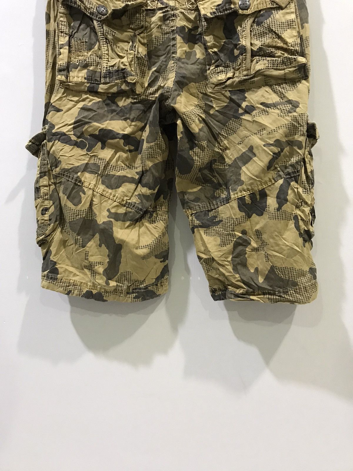 Other JUNYEJEANS Yellow Camo Military Multipockets Short Size US 30 / EU 46 - 10 Thumbnail