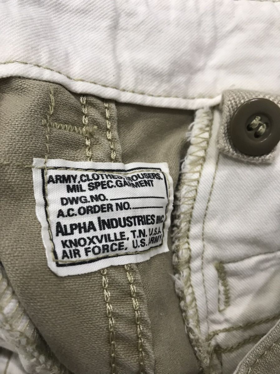Alpha Industries ALPHA IND. M65 Sturdy Military Cargo War Pant Size US 28 / EU 44 - 11 Thumbnail
