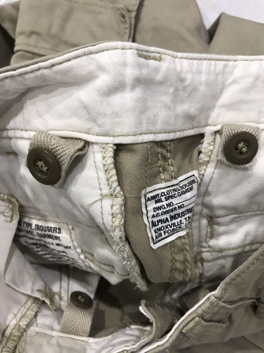 Alpha Industries ALPHA IND. M65 Sturdy Military Cargo War Pant Size US 28 / EU 44 - 10 Thumbnail
