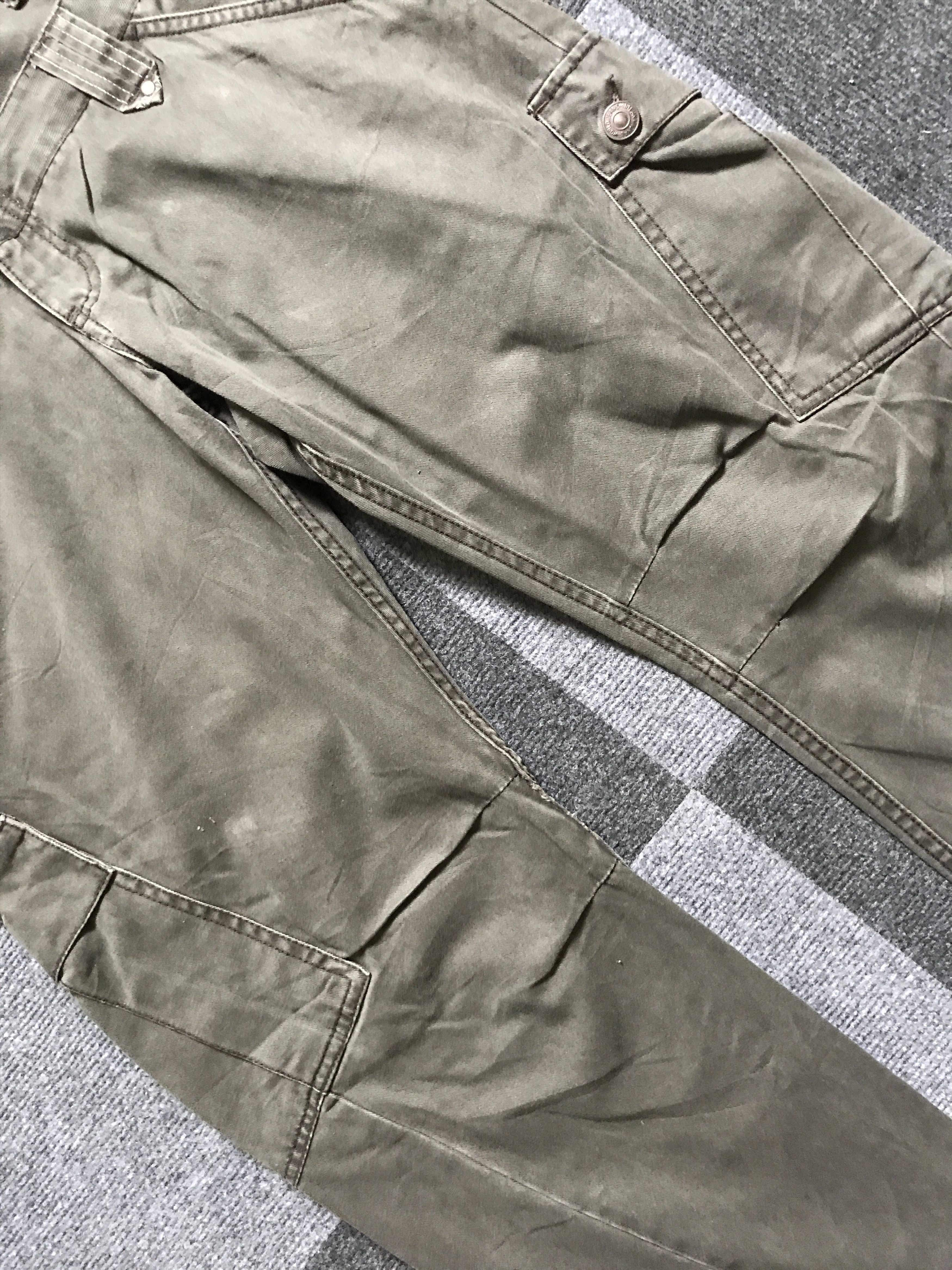 Japanese Brand CP230 Domintate Japan Double Waist Cargo Pant Size US 34 / EU 50 - 3 Thumbnail