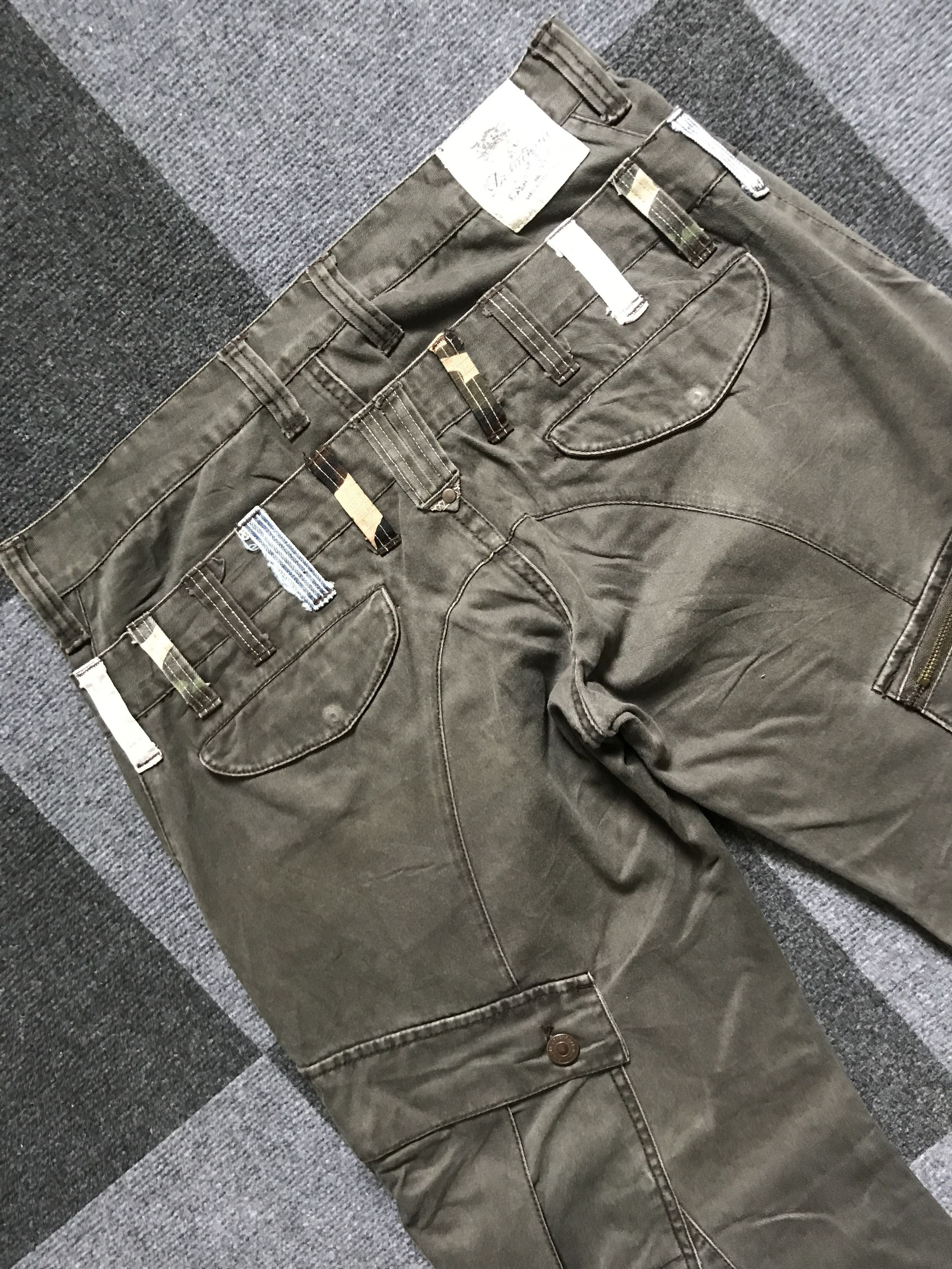 Japanese Brand CP230 Domintate Japan Double Waist Cargo Pant Size US 34 / EU 50 - 9 Thumbnail