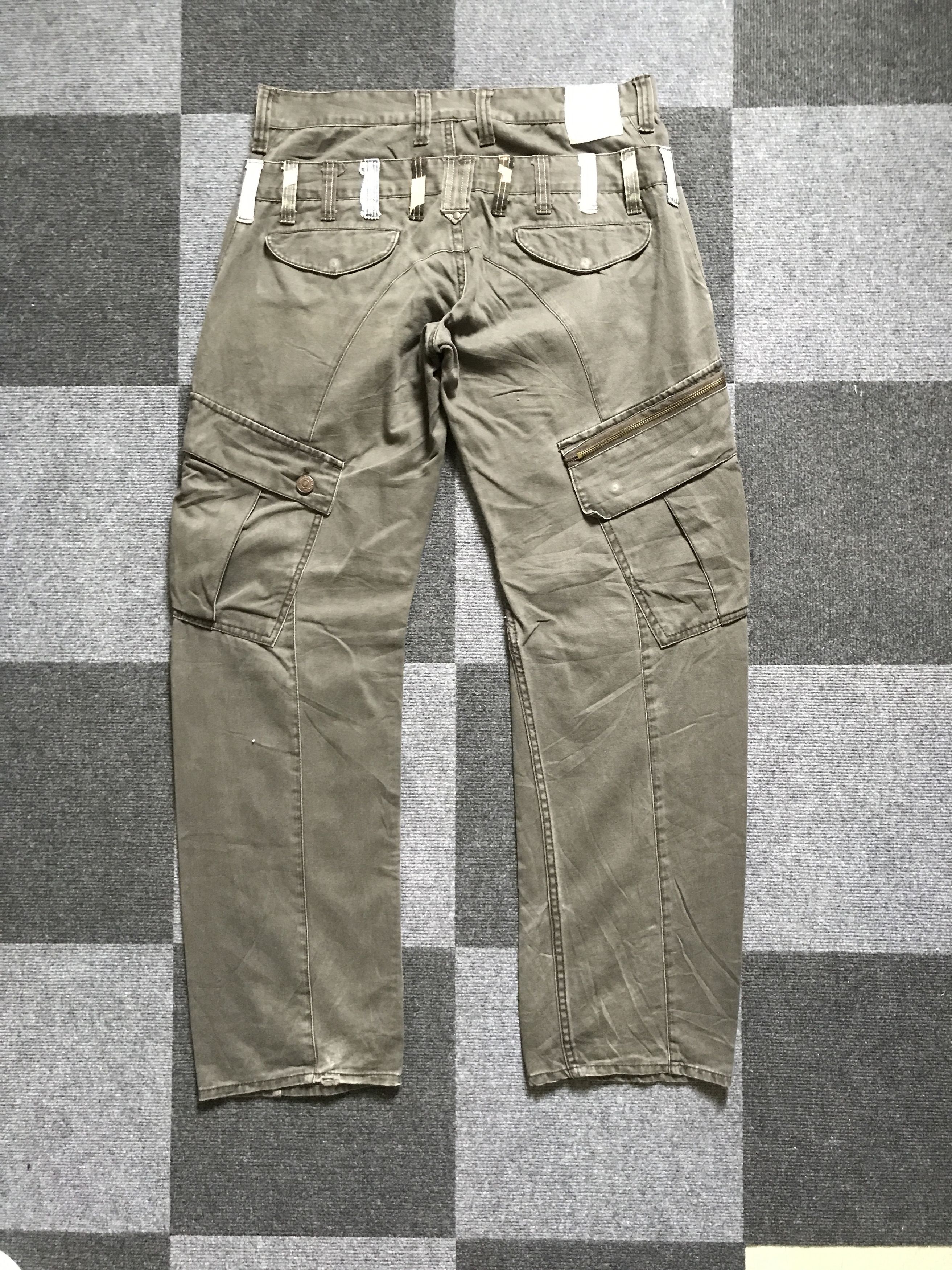Japanese Brand CP230 Domintate Japan Double Waist Cargo Pant Size US 34 / EU 50 - 8 Thumbnail