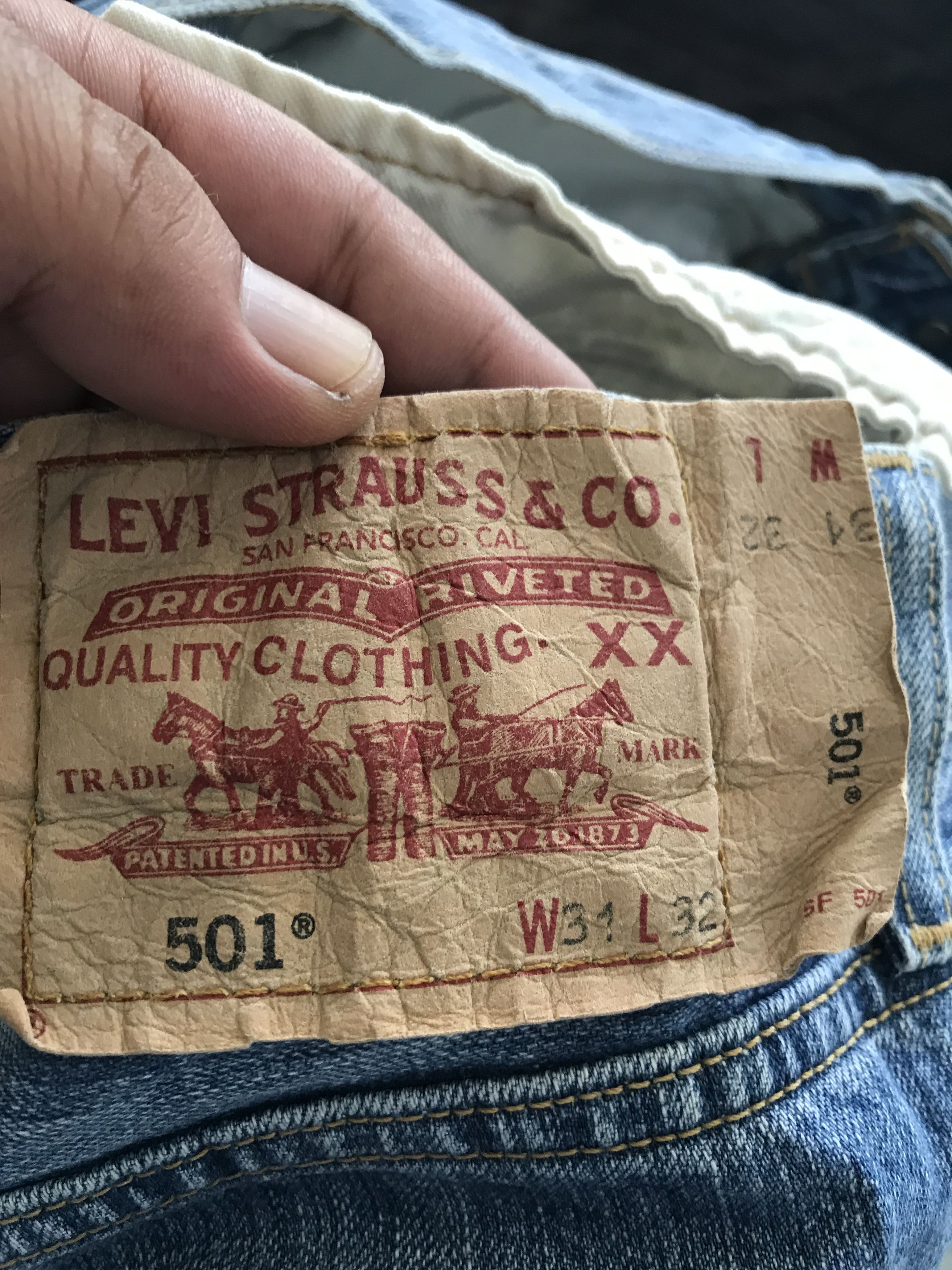 Levi's Levis 501 Light wash Jeans Size US 31 - 18 Thumbnail