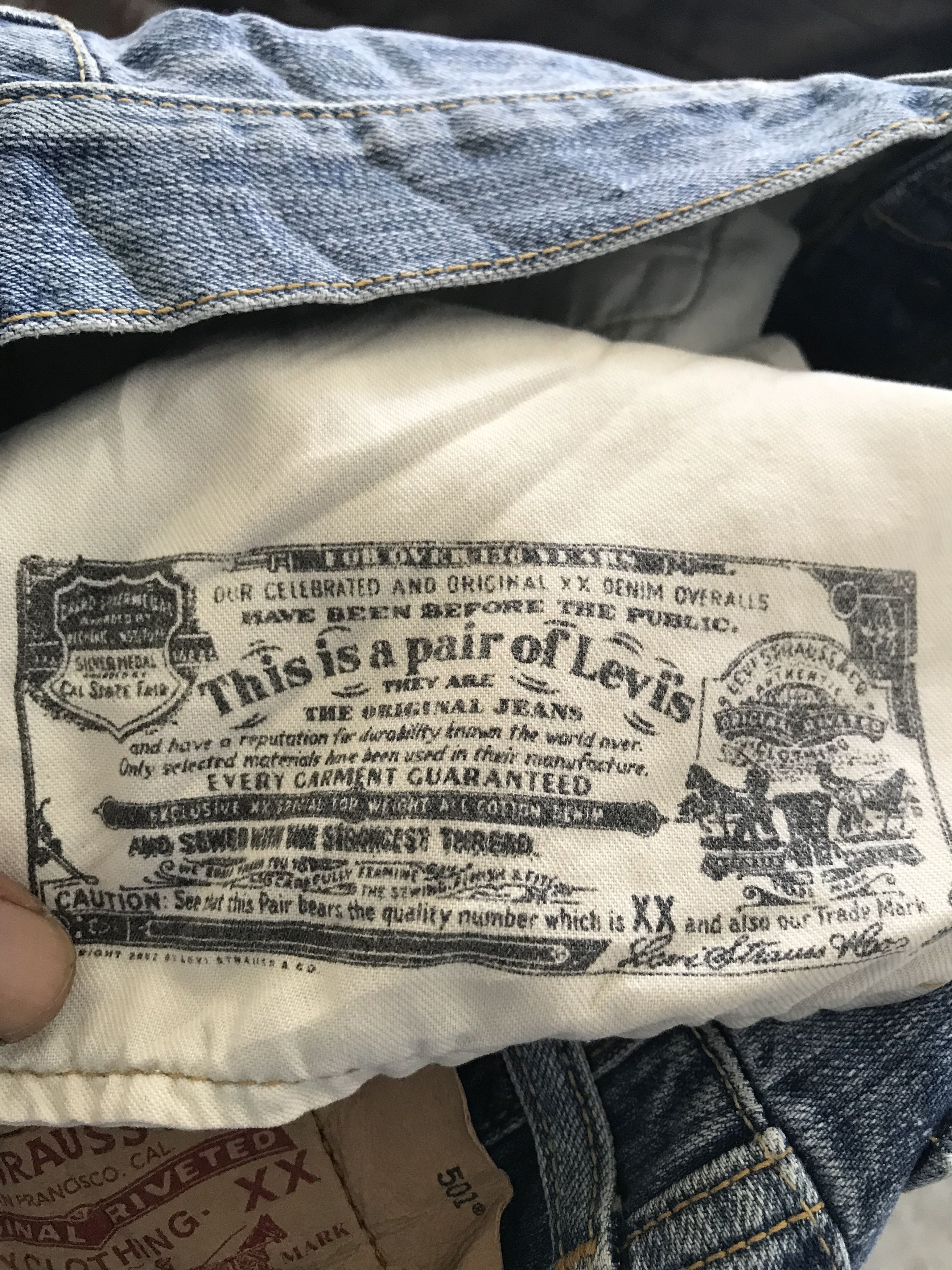 Levi's Levis 501 Light wash Jeans Size US 31 - 17 Thumbnail