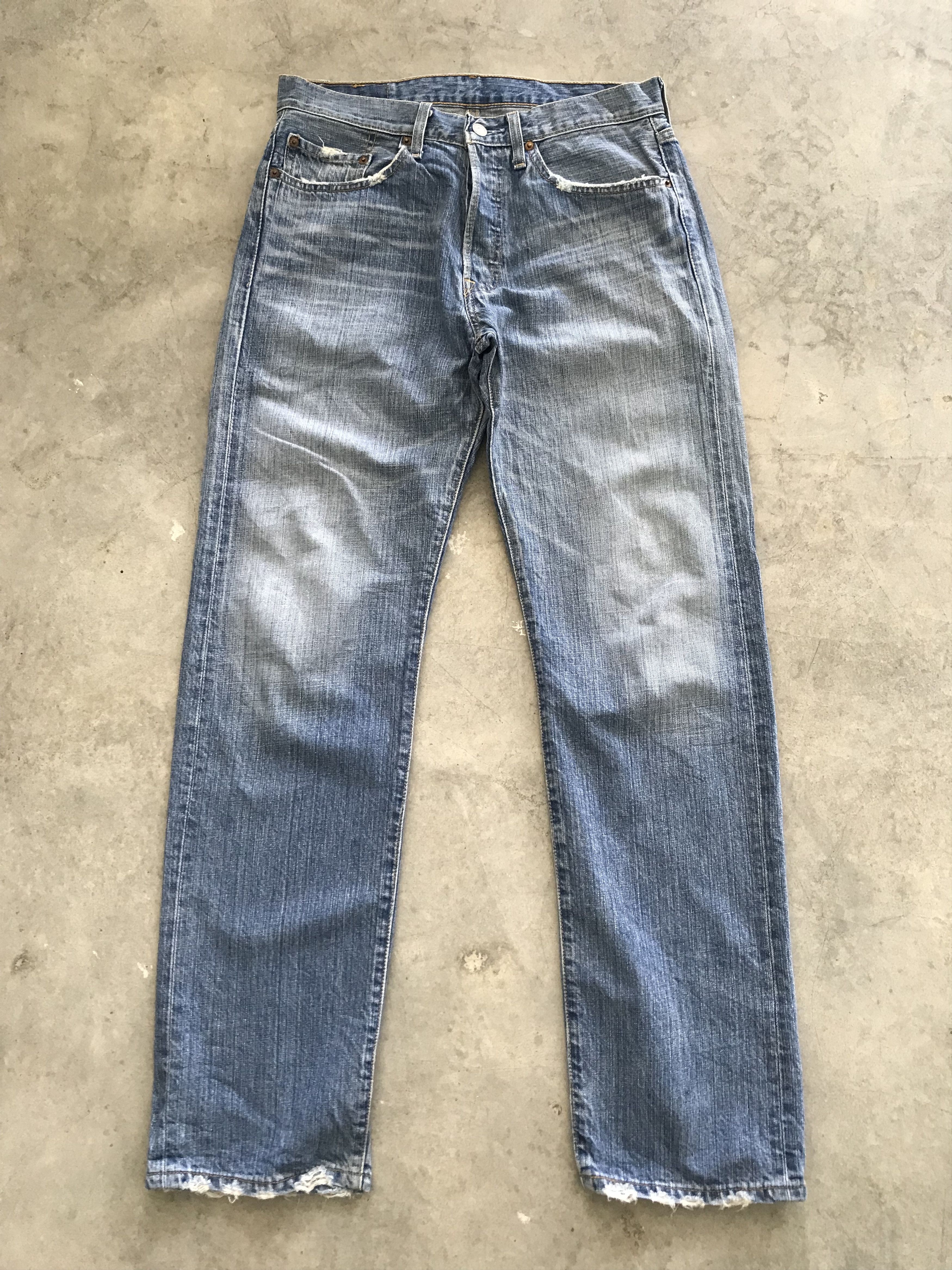 Levi's Levis 501 Light wash Jeans Size US 31 - 2 Thumbnail