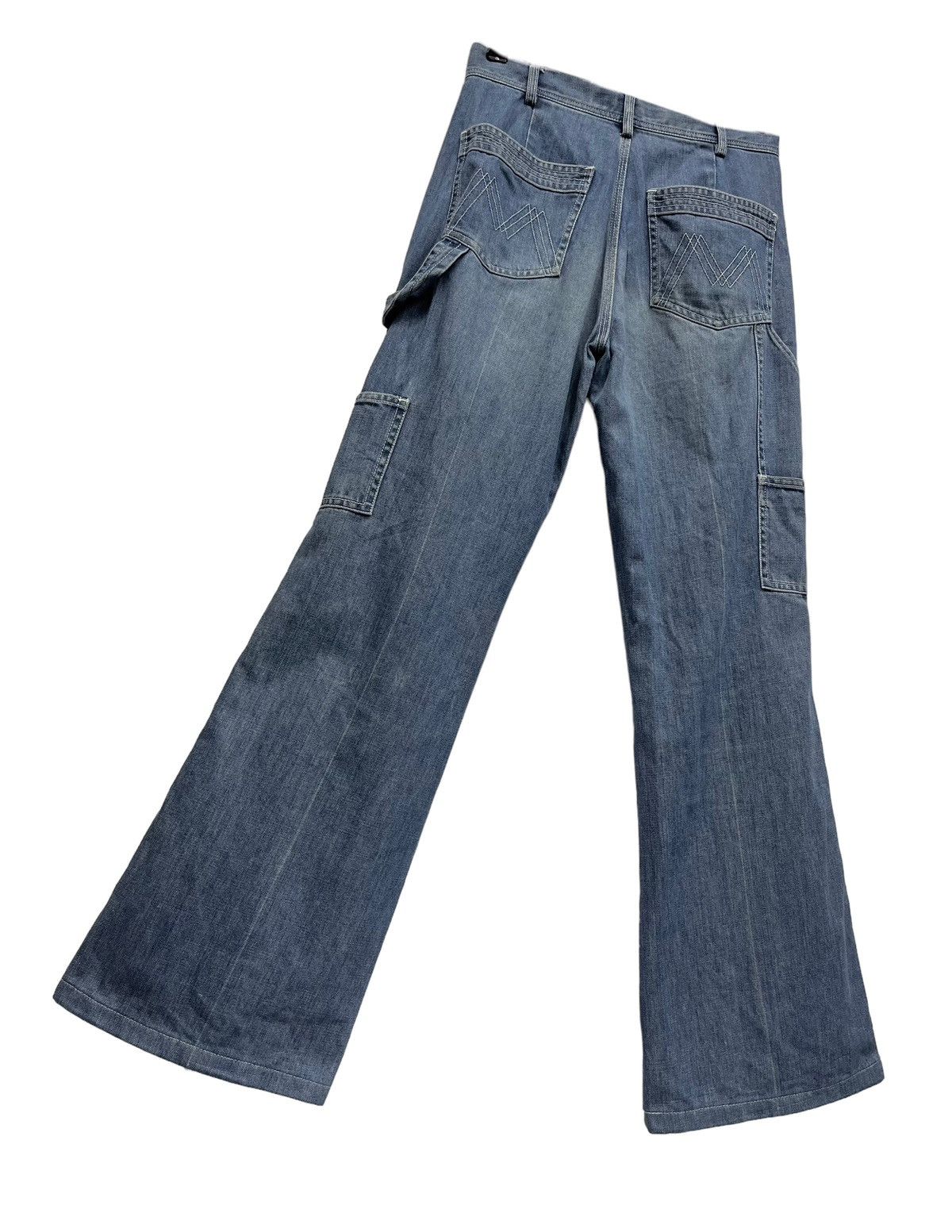 90’s MARC JACOBS Denim Flared Carpenter Pants