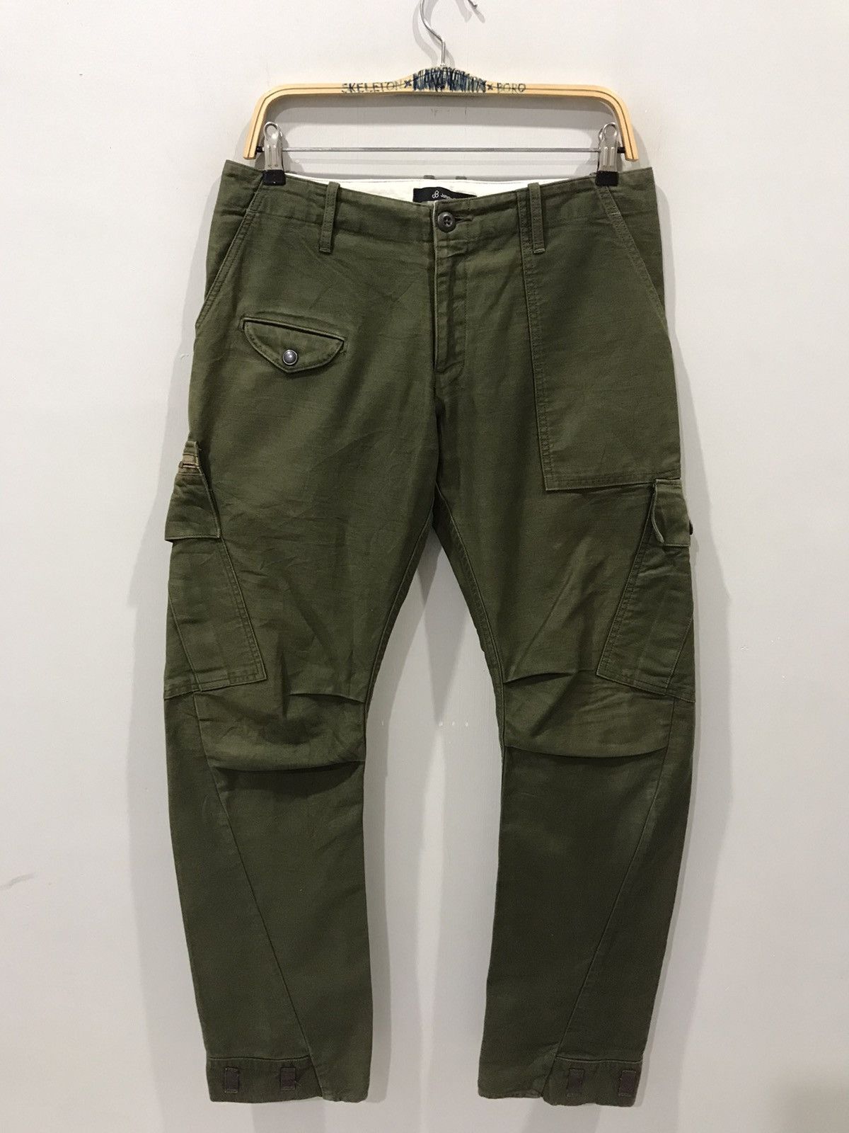 Johnbull Vintage Johnbull Japan Military Split Design Cargo Pant Size US 31 - 3 Thumbnail