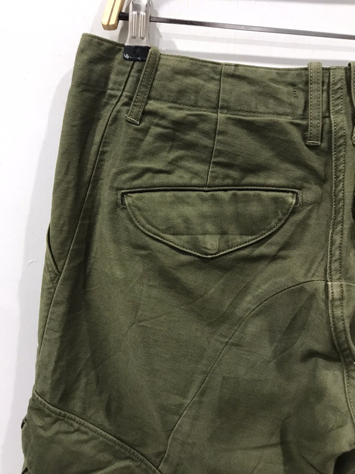 Johnbull Vintage Johnbull Japan Military Split Design Cargo Pant Size US 31 - 14 Thumbnail