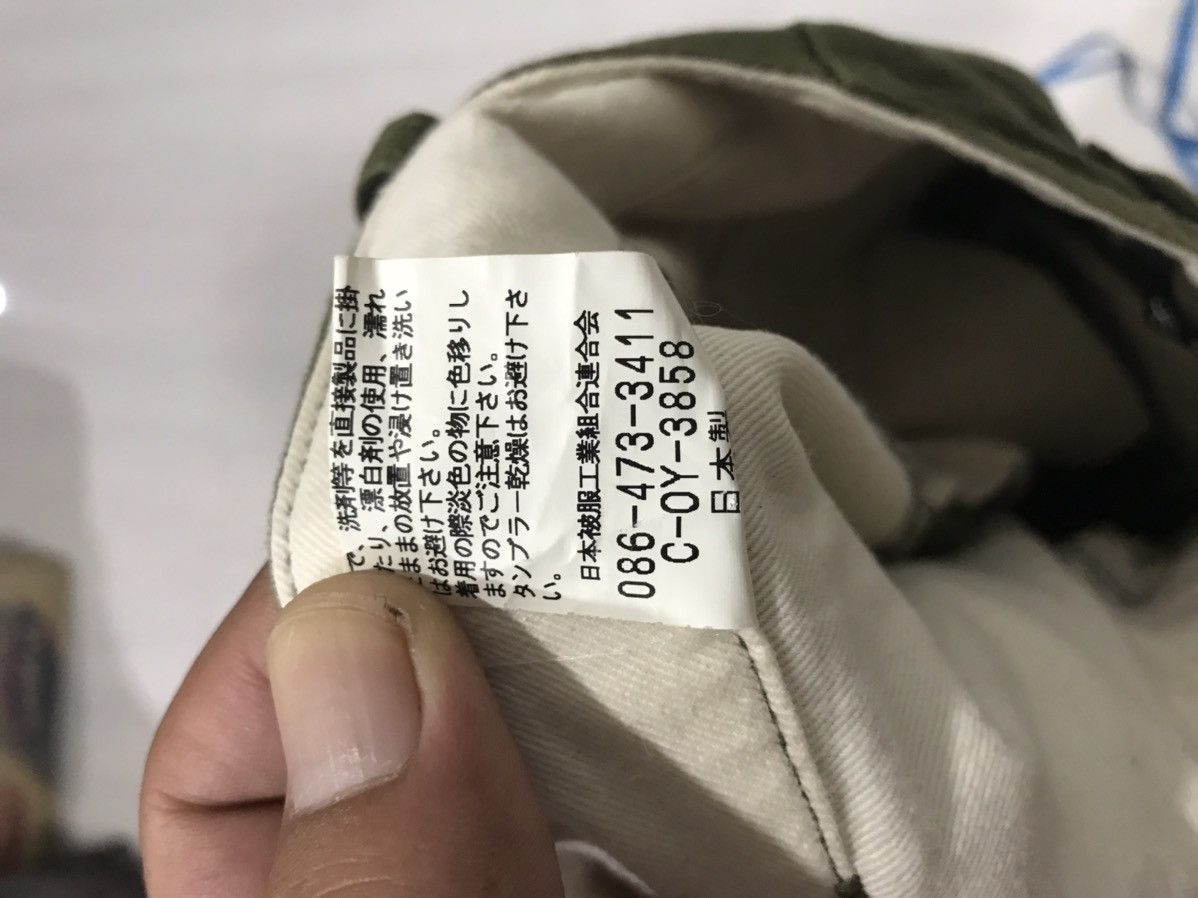 Johnbull Vintage Johnbull Japan Military Split Design Cargo Pant Size US 31 - 19 Thumbnail