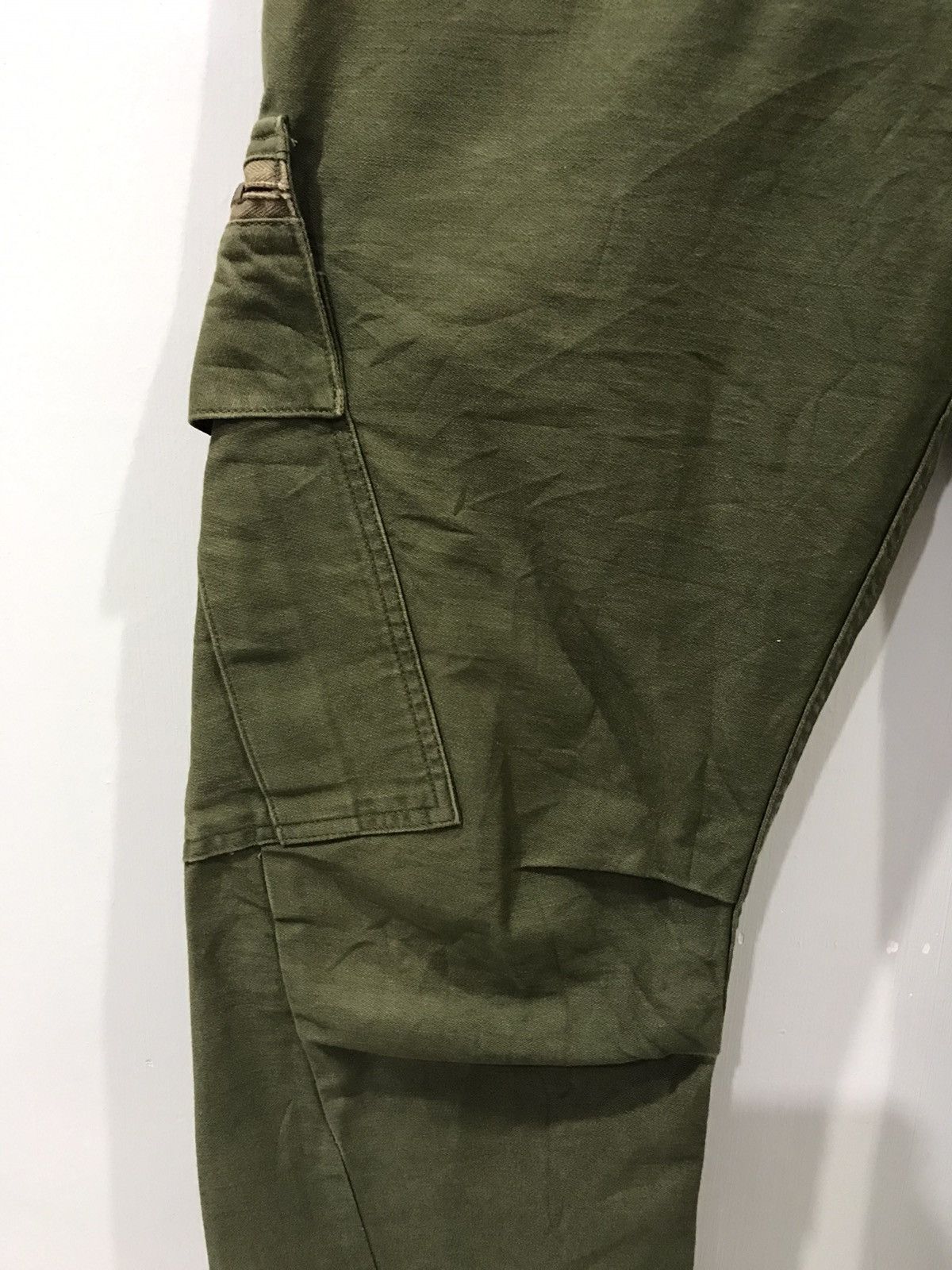 Johnbull Vintage Johnbull Japan Military Split Design Cargo Pant Size US 31 - 8 Thumbnail