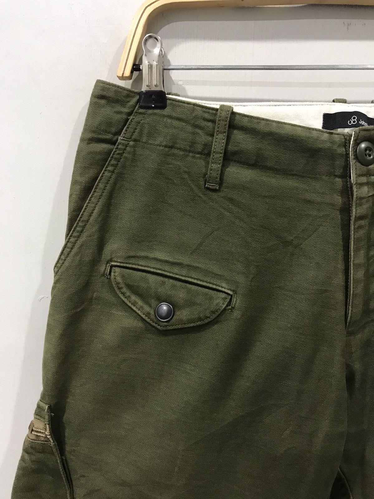 Johnbull Vintage Johnbull Japan Military Split Design Cargo Pant Size US 31 - 6 Thumbnail