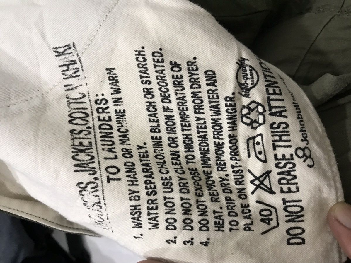 Johnbull Vintage Johnbull Japan Military Split Design Cargo Pant Size US 31 - 20 Thumbnail