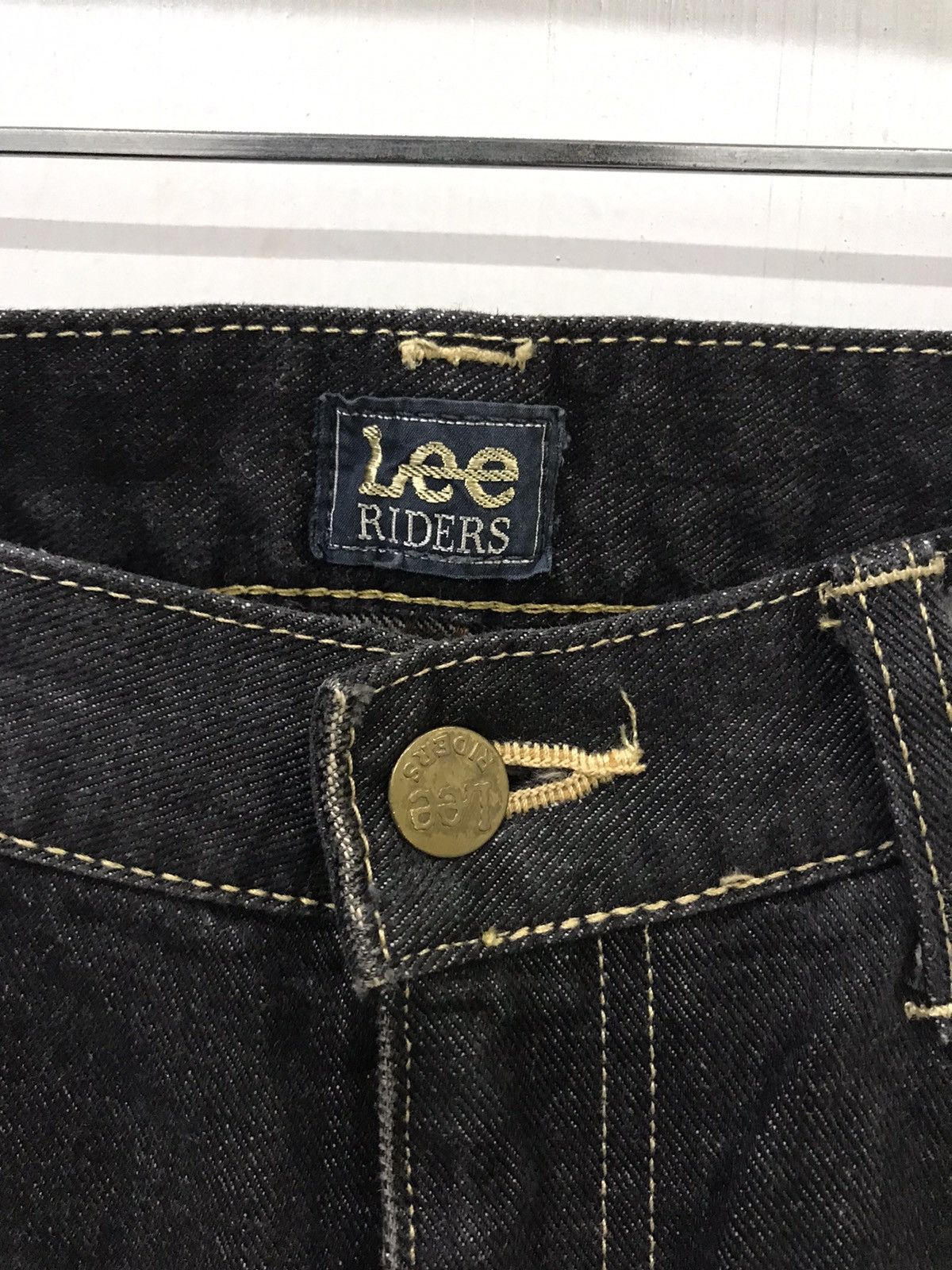 Lee Lee Riders American Classic Vintage Beautiful Fadeds Denim Size US 35 - 7 Thumbnail