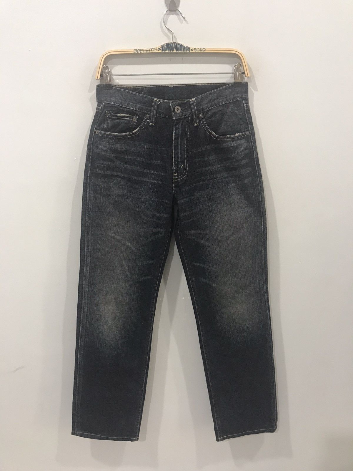 Levi's Levis 502 Stylish Faded Denim Size US 28 / EU 44 - 2 Thumbnail