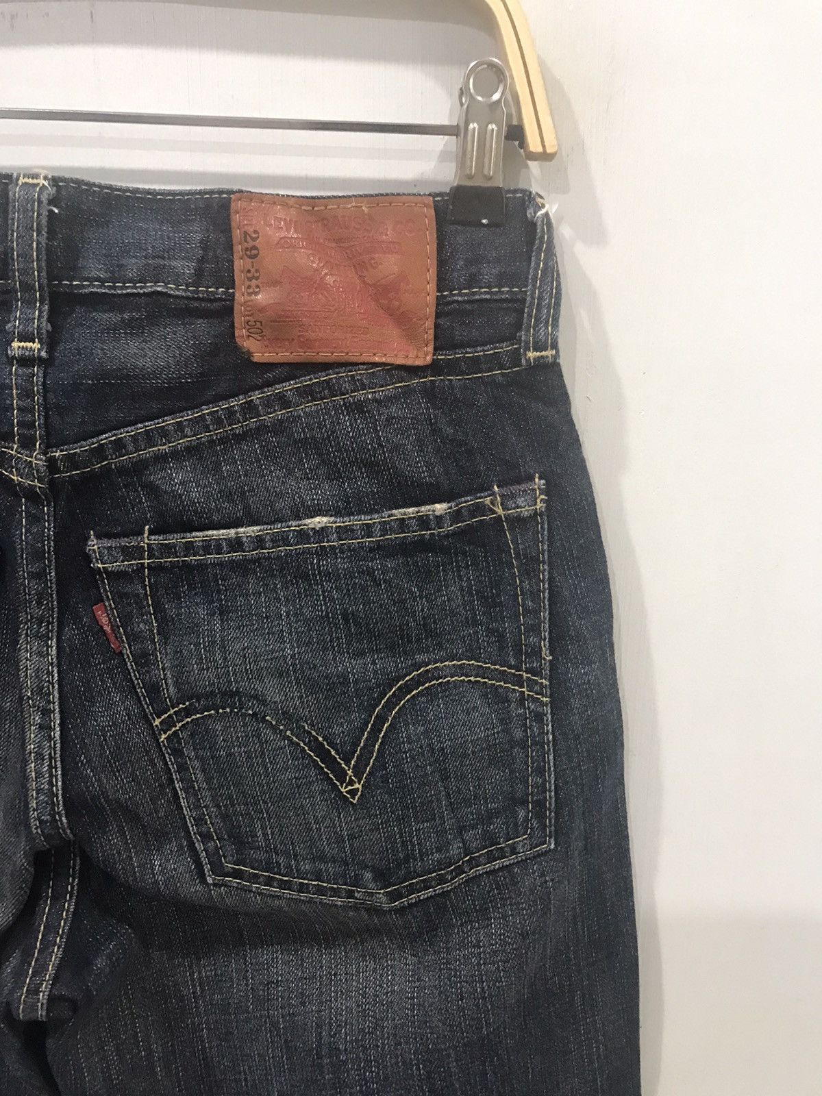 Levi's Levis 502 Stylish Faded Denim Size US 28 / EU 44 - 9 Thumbnail