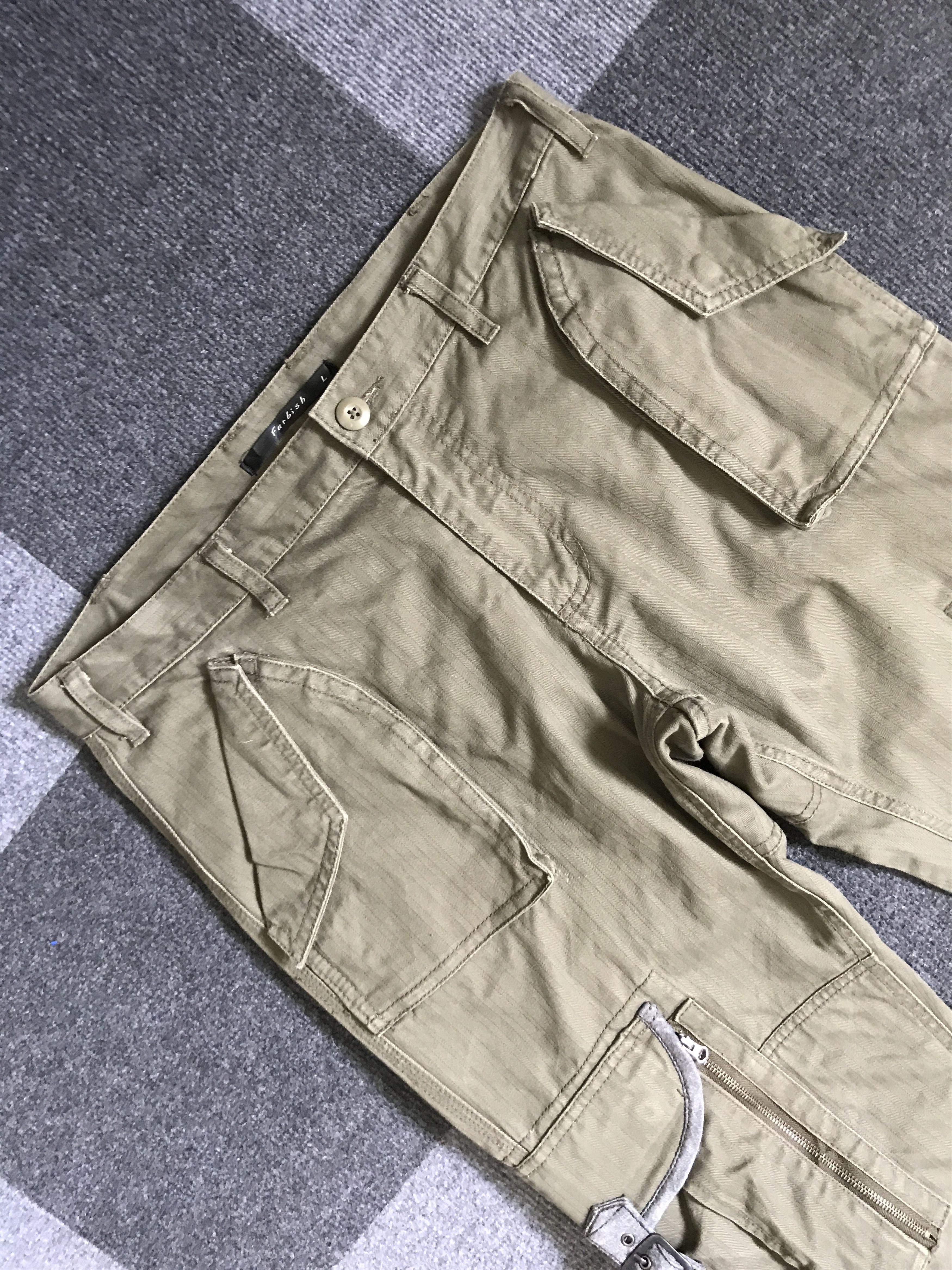 Japanese Brand × Seditionaries CP172 Furbish Japan Tactical Military Flare Cargo Pant Size US 33 - 2 Thumbnail