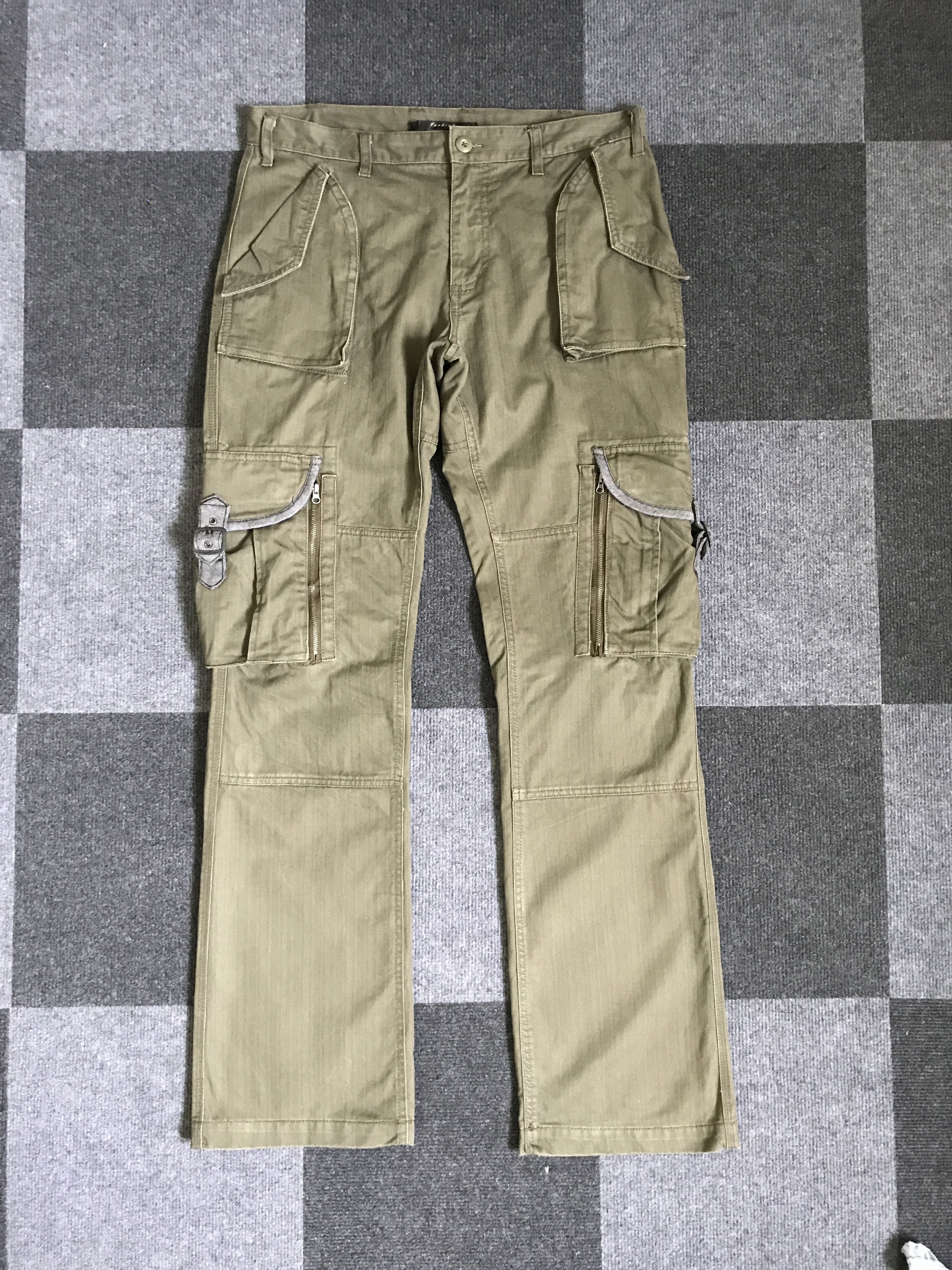 Japanese Brand × Seditionaries CP172 Furbish Japan Tactical Military Flare Cargo Pant Size US 33 - 1 Thumbnail