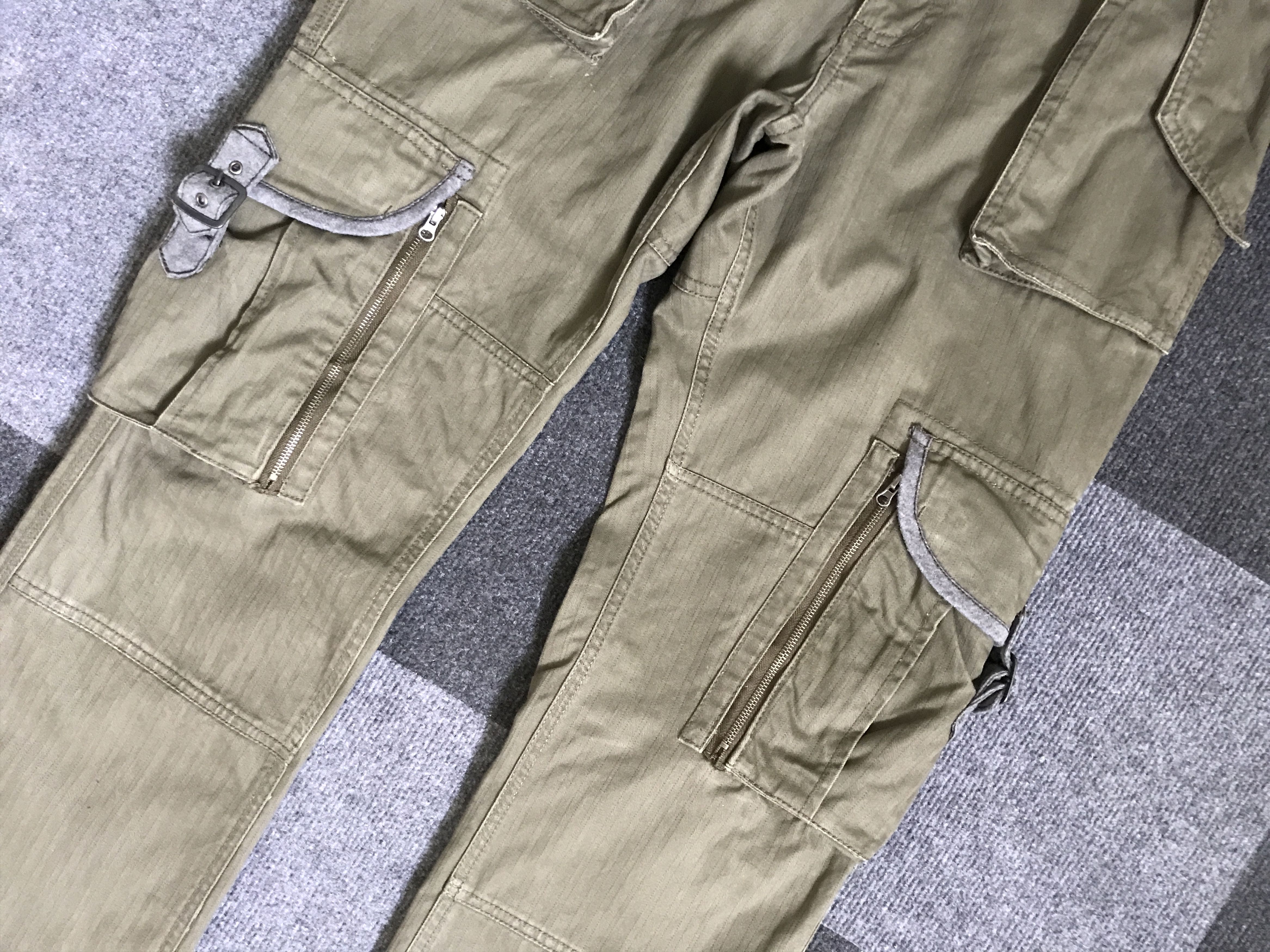 Japanese Brand × Seditionaries CP172 Furbish Japan Tactical Military Flare Cargo Pant Size US 33 - 3 Thumbnail
