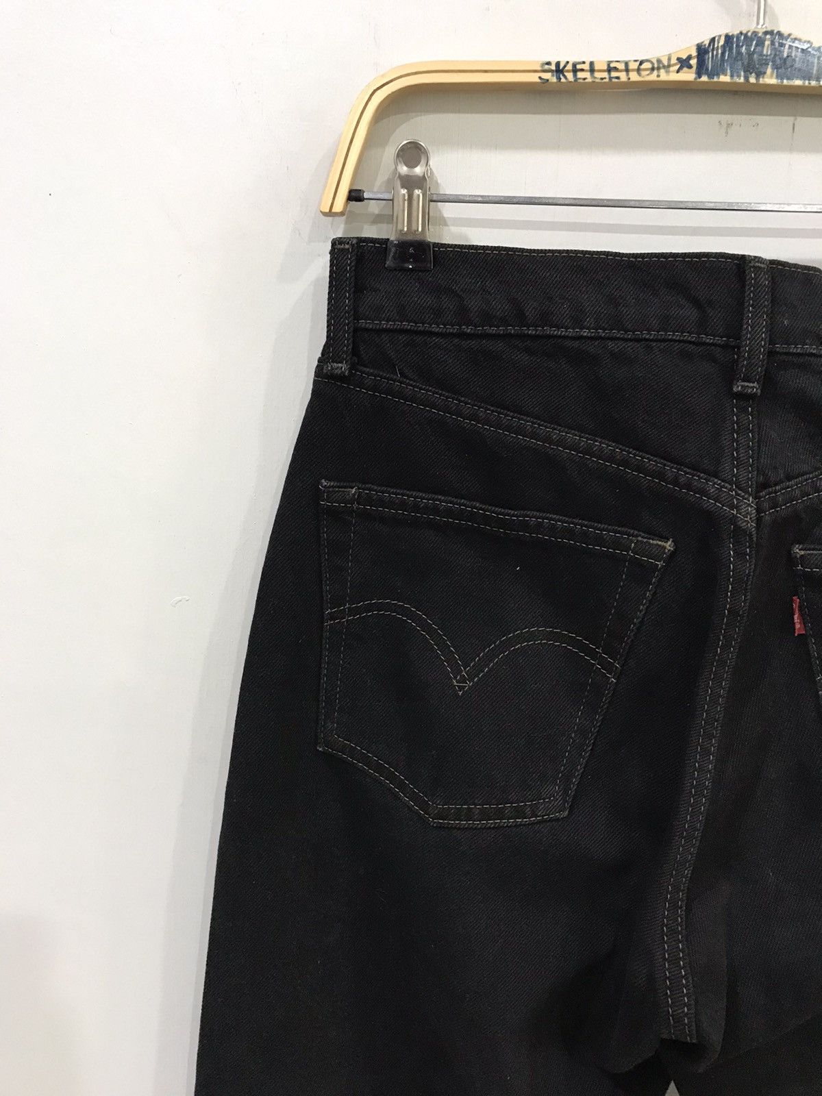 Levi's × Vintage Vintage 90s Levis Super Black Lot 512 Denim Size US 28 / EU 44 - 11 Thumbnail
