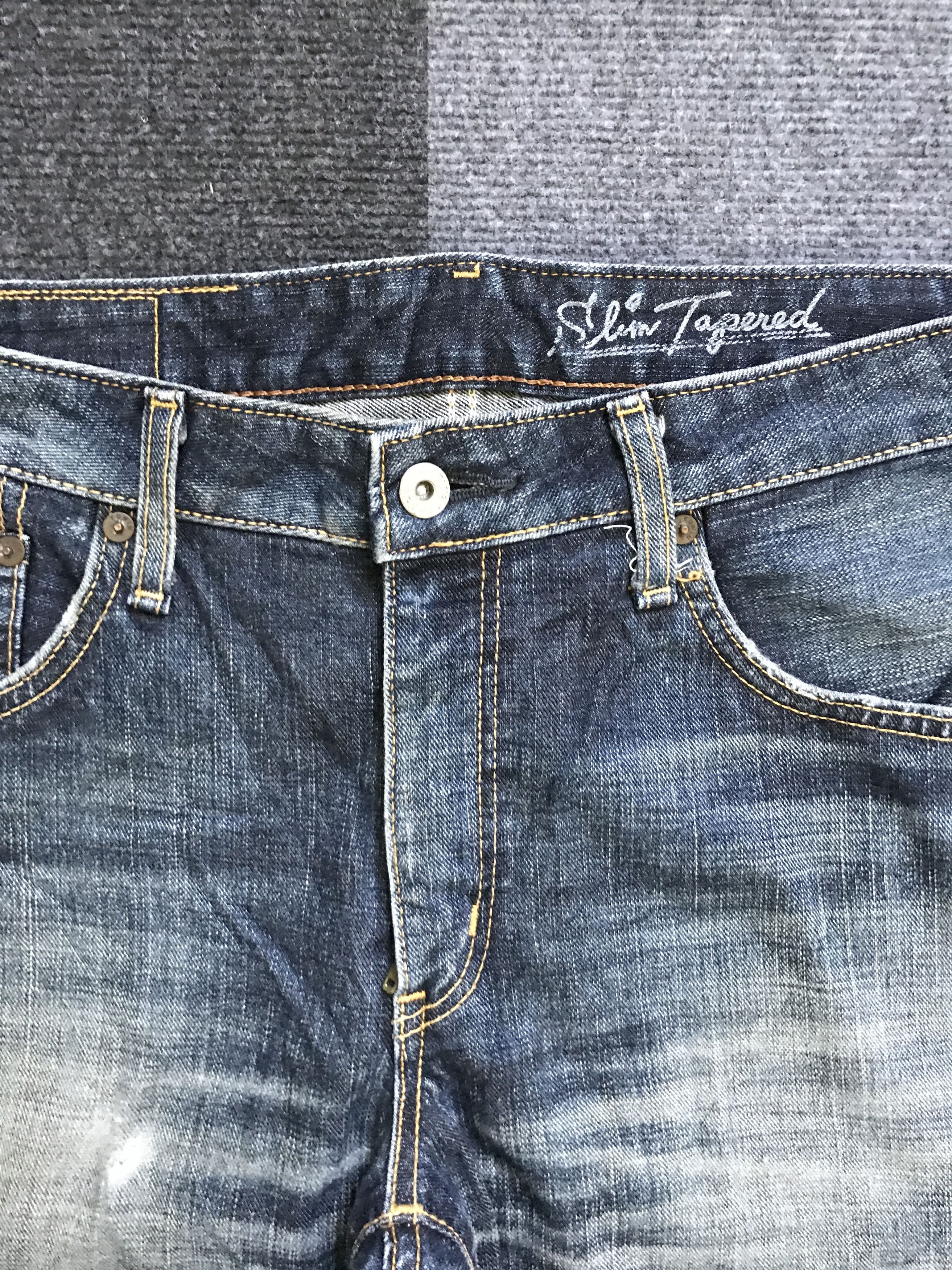 Edwin D93 Edwin Distressed Jeans Size US 33 - 5 Thumbnail