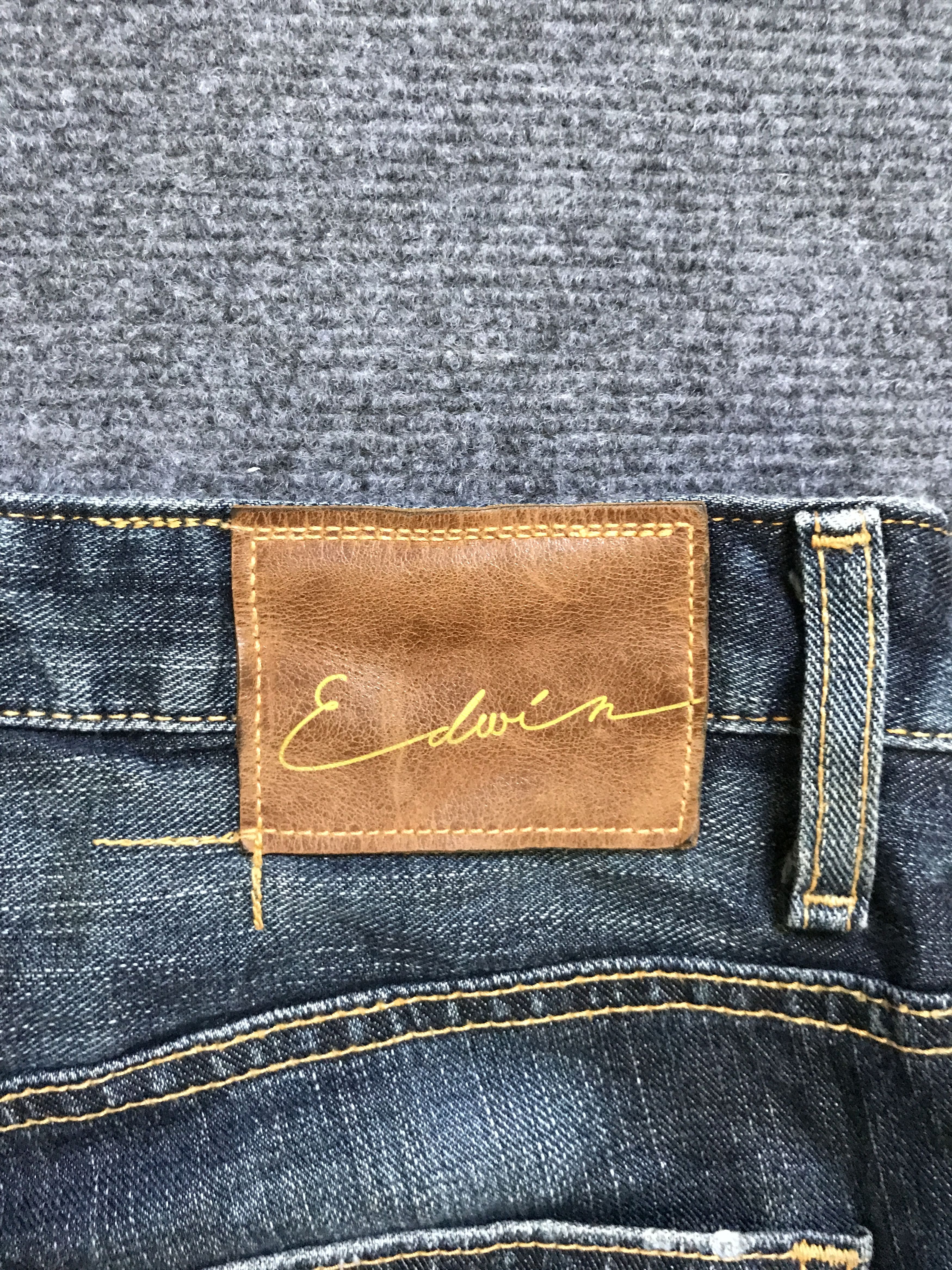 Edwin D93 Edwin Distressed Jeans Size US 33 - 11 Thumbnail