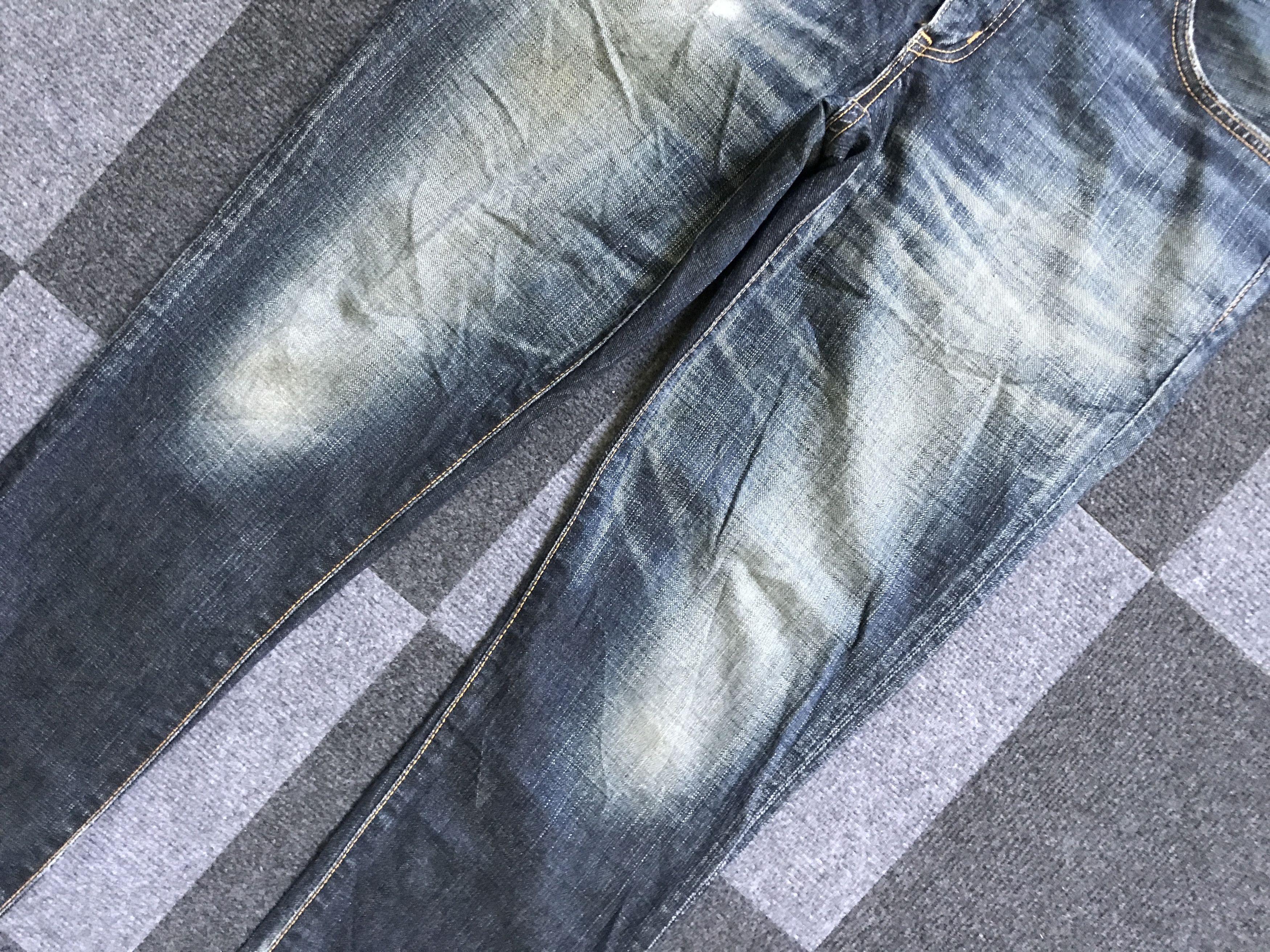 Edwin D93 Edwin Distressed Jeans Size US 33 - 3 Thumbnail