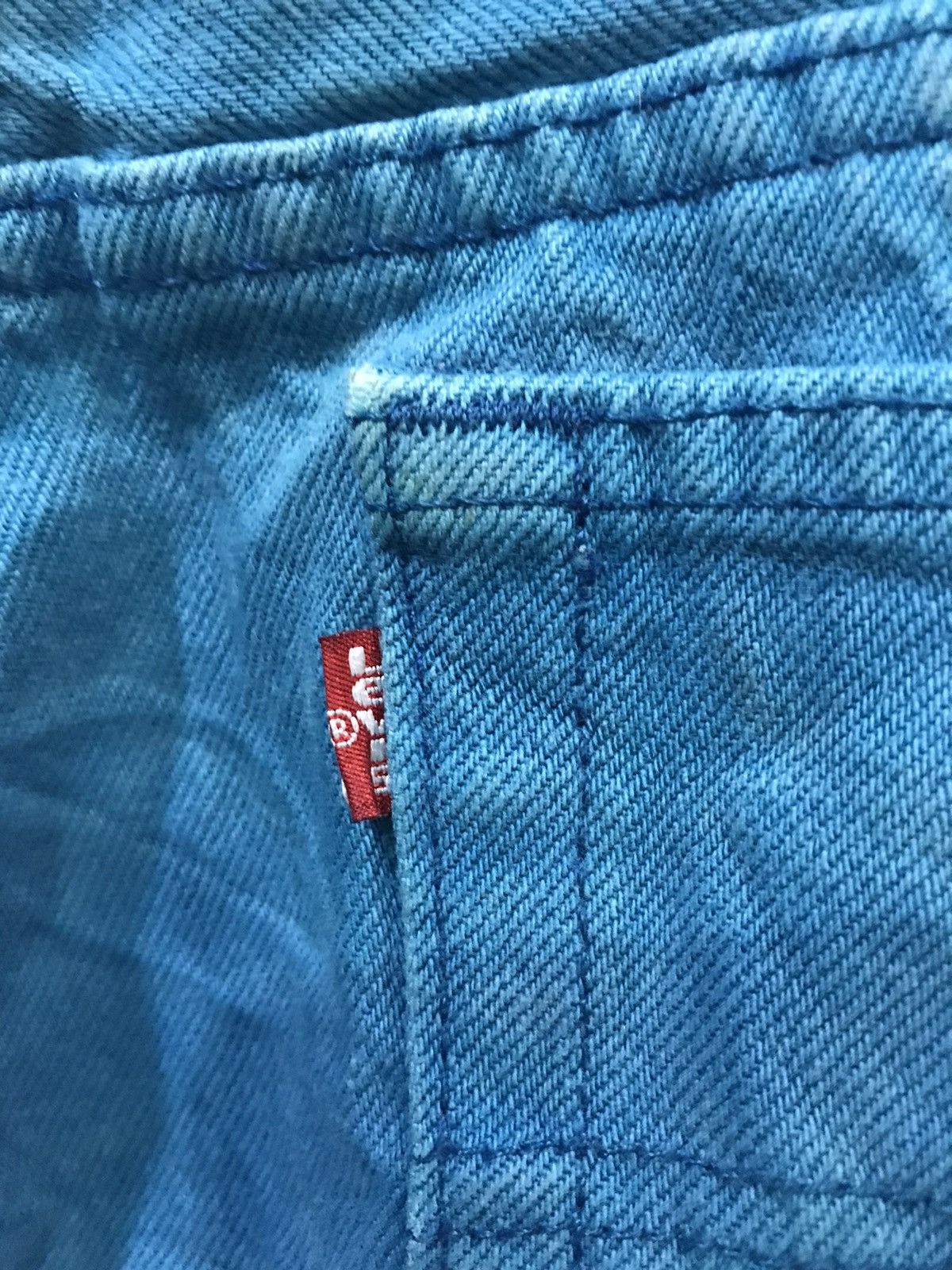 Levi's × Vintage Very Rare Colour Vintage 90s Levis 501 Jeans 525 Button Size US 28 / EU 44 - 10 Thumbnail
