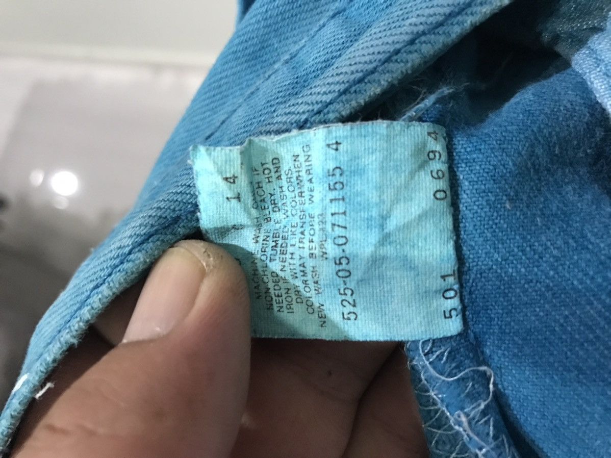 Levi's × Vintage Very Rare Colour Vintage 90s Levis 501 Jeans 525 Button Size US 28 / EU 44 - 12 Thumbnail