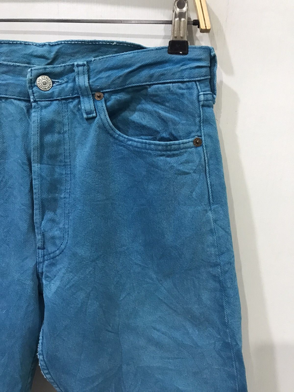 Levi's × Vintage Very Rare Colour Vintage 90s Levis 501 Jeans 525 Button Size US 28 / EU 44 - 2 Thumbnail