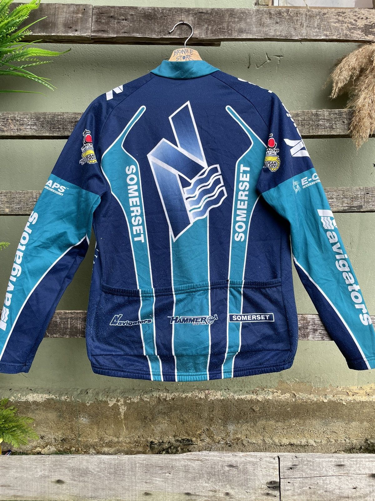 Sports Specialties × Vintage 🔥RARE Vintage Biemme Bell Cycle Jersey 90s Size US M / EU 48-50 / 2 - 9 Thumbnail