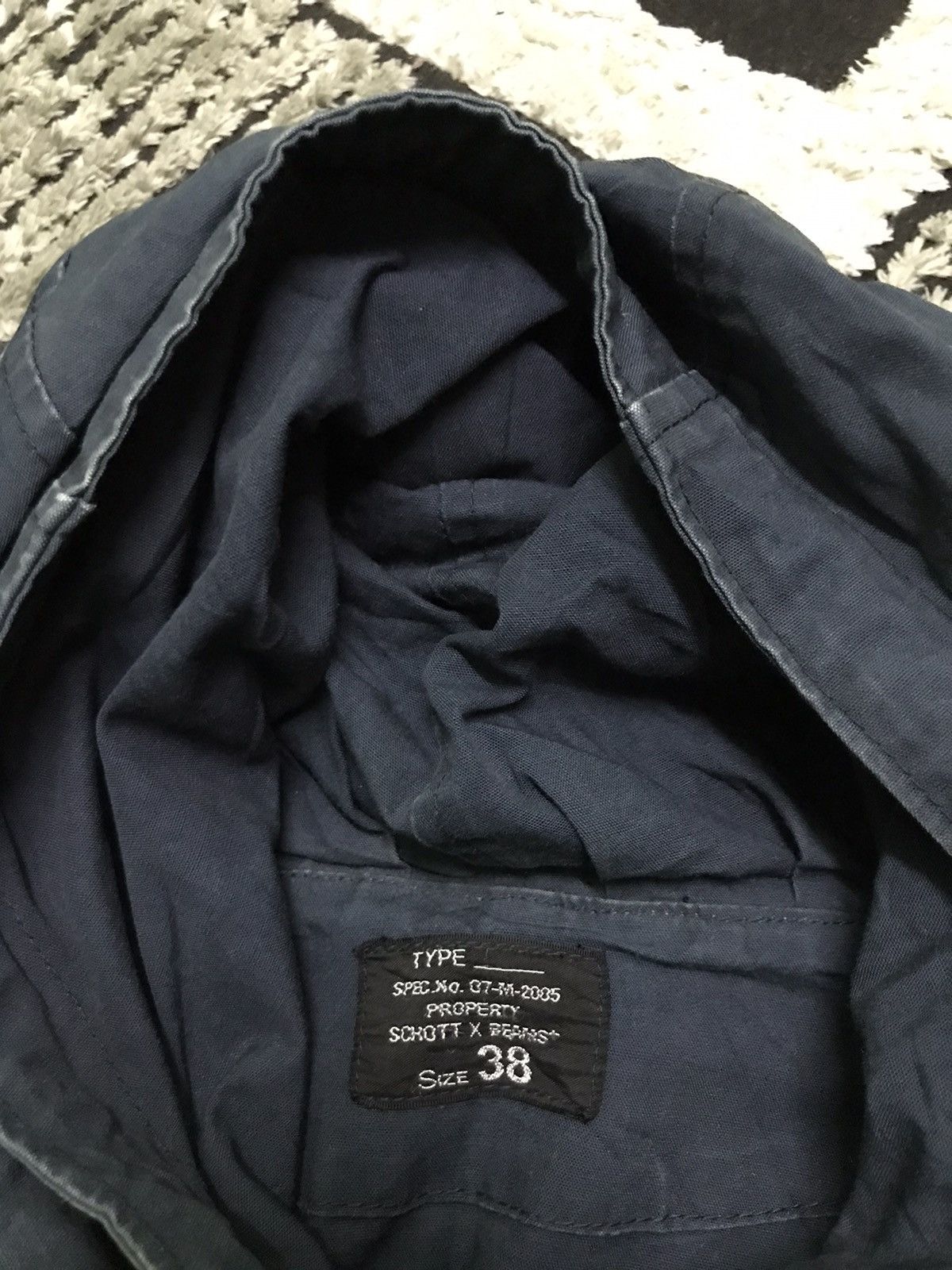 Beams Plus × Schott Schott x beams jacket hooded Size US M / EU 48-50 / 2 - 4 Thumbnail