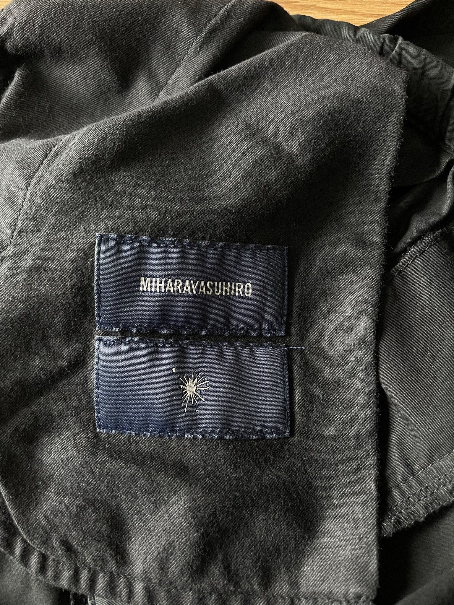 Maison MIHARA YASUHIRO Mihara Yasuhiro Leather Paneled Drawstring Drop Crotch Pants Size US 30 / EU 46 - 4 Thumbnail
