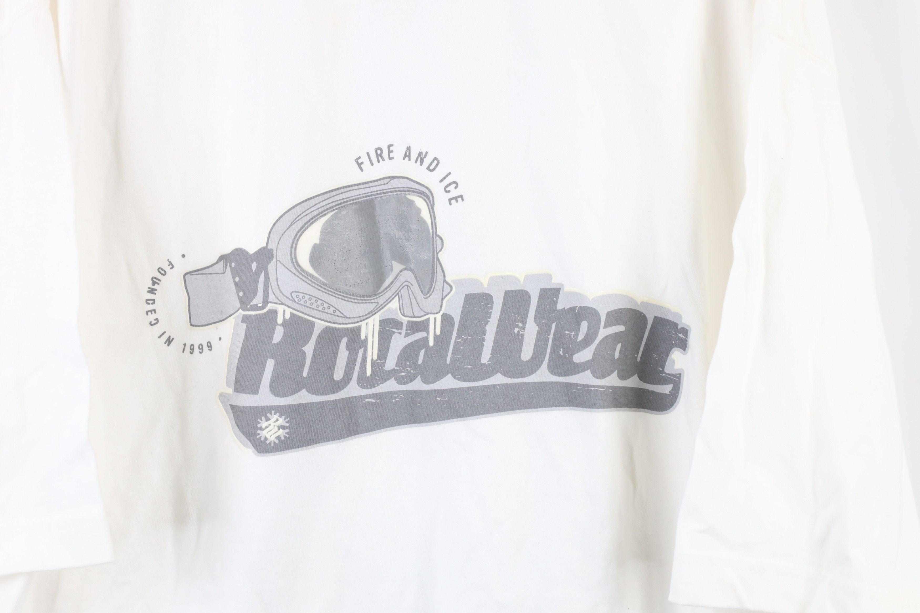 Rocawear × Vintage NOS Vintage Rocawear Script Baggy Fit Short Sleeve T-Shirt Size US XL / EU 56 / 4 - 4 Thumbnail