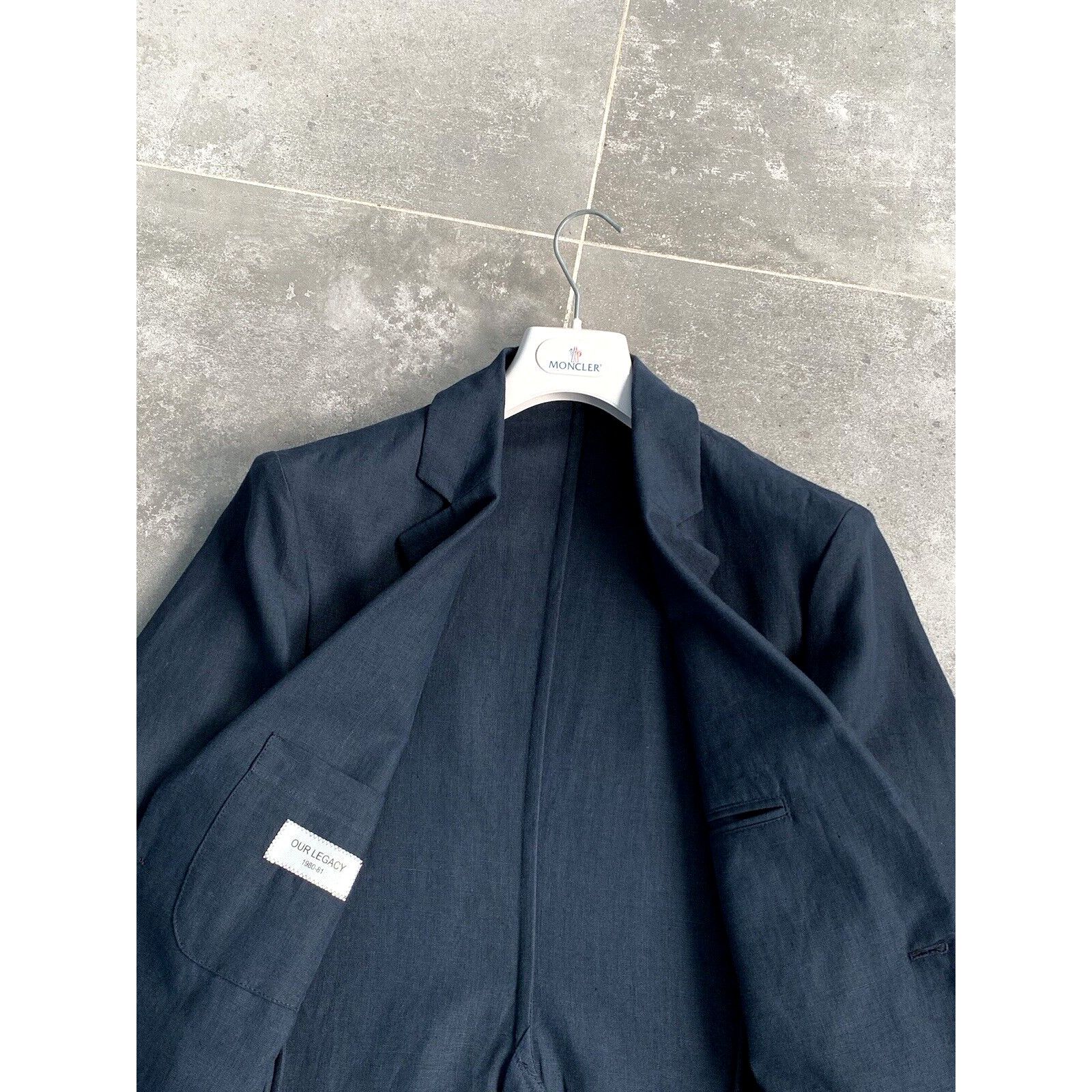 Our Legacy Men's OUR LEGACY Linen Sport Blazer Jacket EU 46 48 UK 36 38 Size 46R - 19 Thumbnail