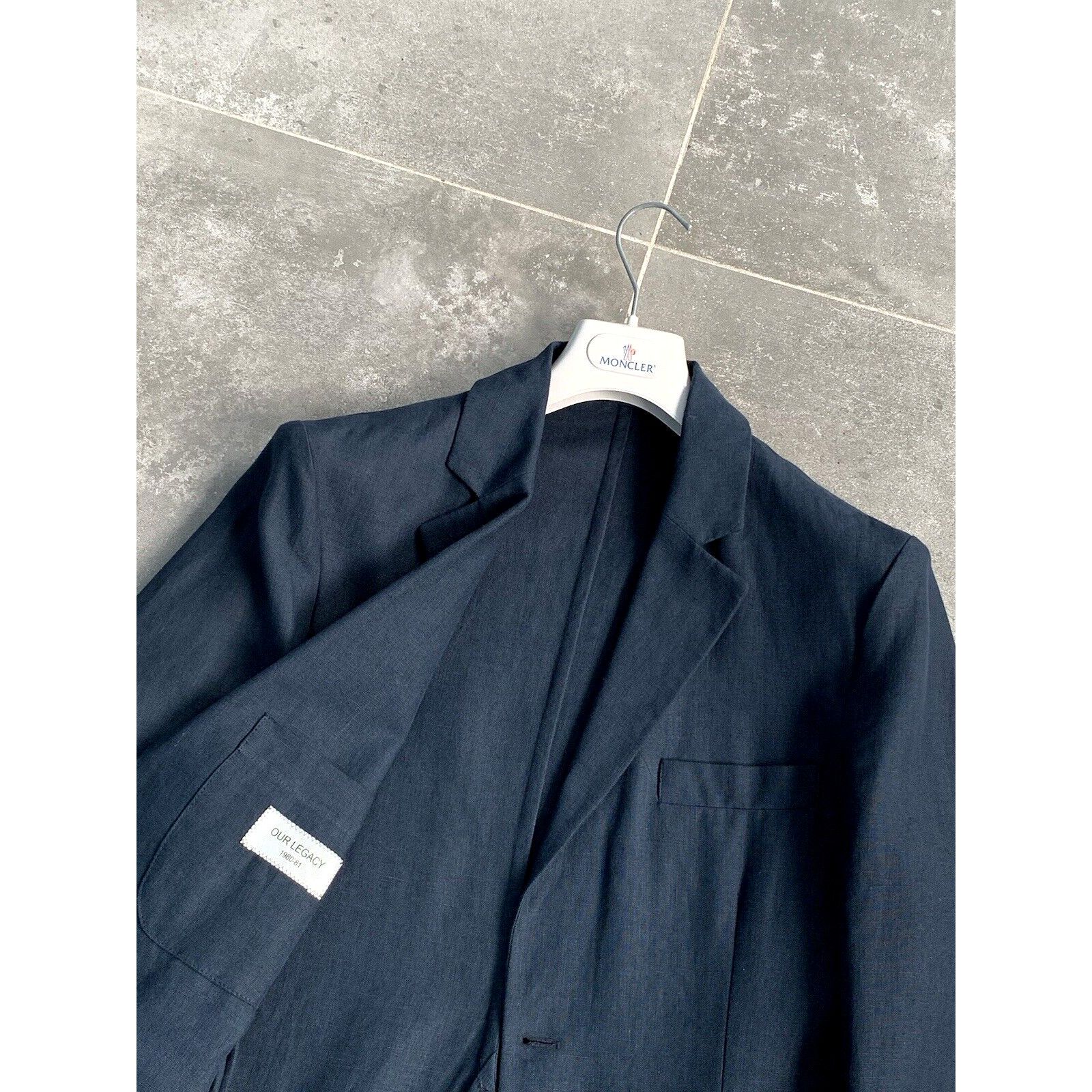 Our Legacy Men's OUR LEGACY Linen Sport Blazer Jacket EU 46 48 UK 36 38 Size 46R - 18 Thumbnail