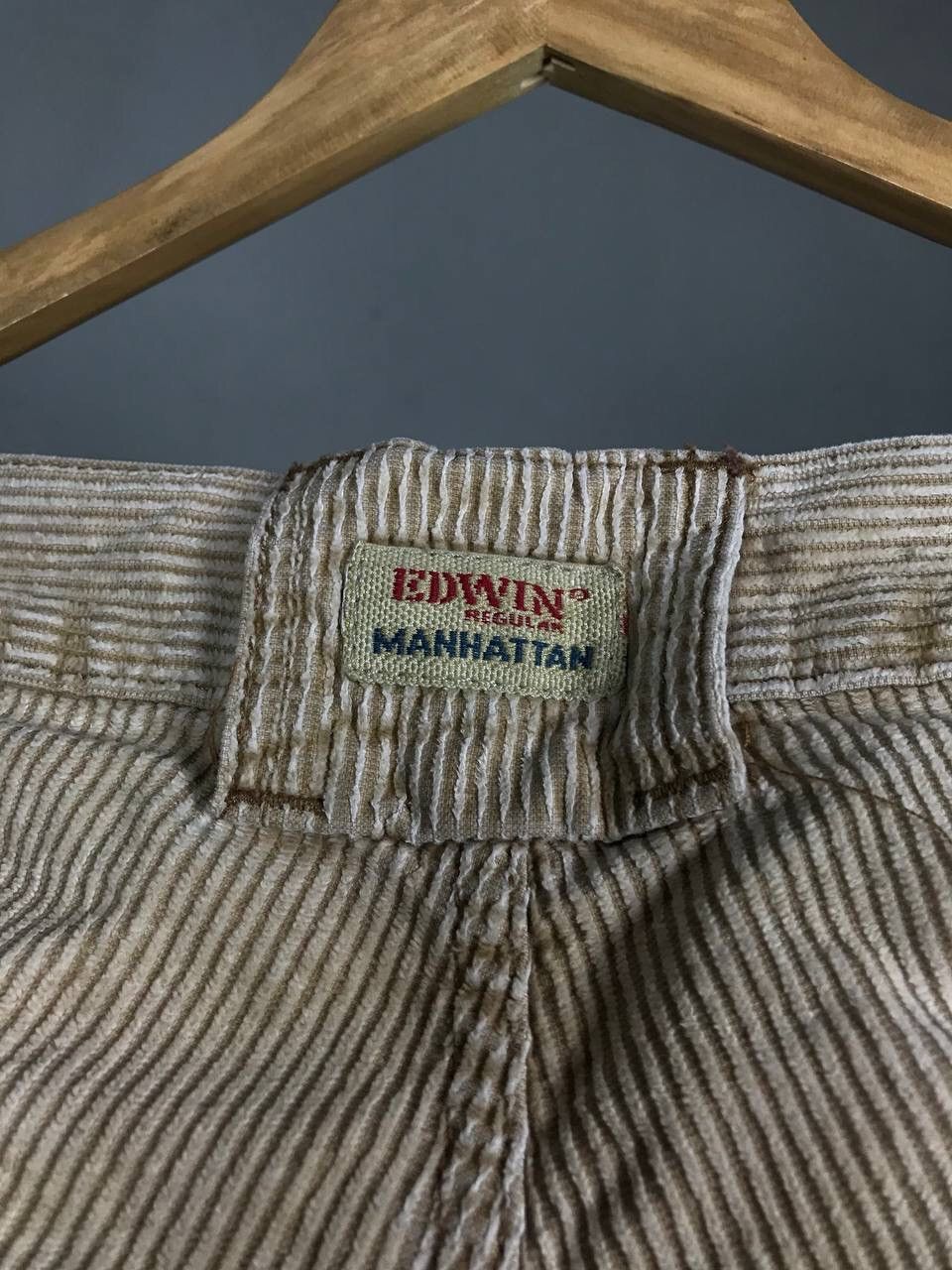 Edwin Edwin Japanese Brand velvet cargo vintage pants Size US 36 / EU 52 - 7 Thumbnail