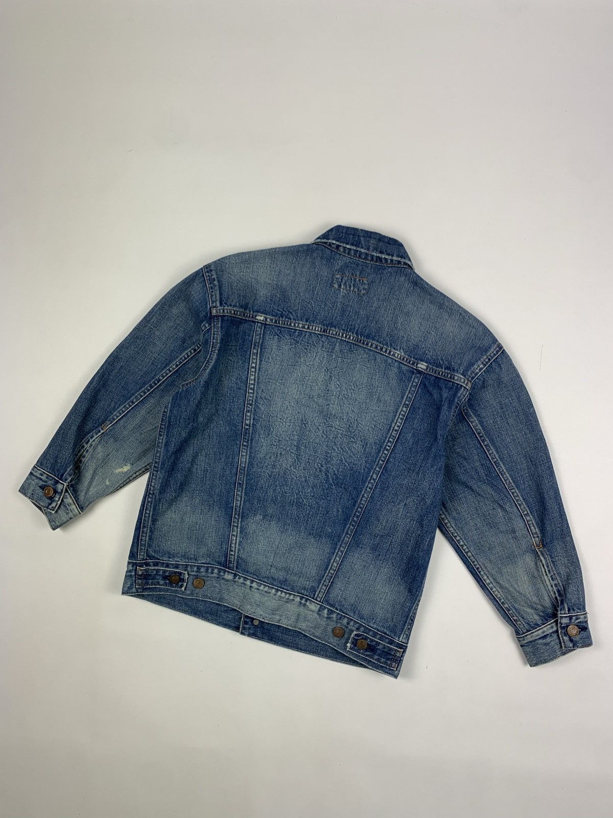 Denim & Supply Ralph Lauren × Polo Ralph Lauren Denim & Supply Ralph Lauren trucker jacket distressed Size M / US 6-8 / IT 42-44 - 5 Thumbnail